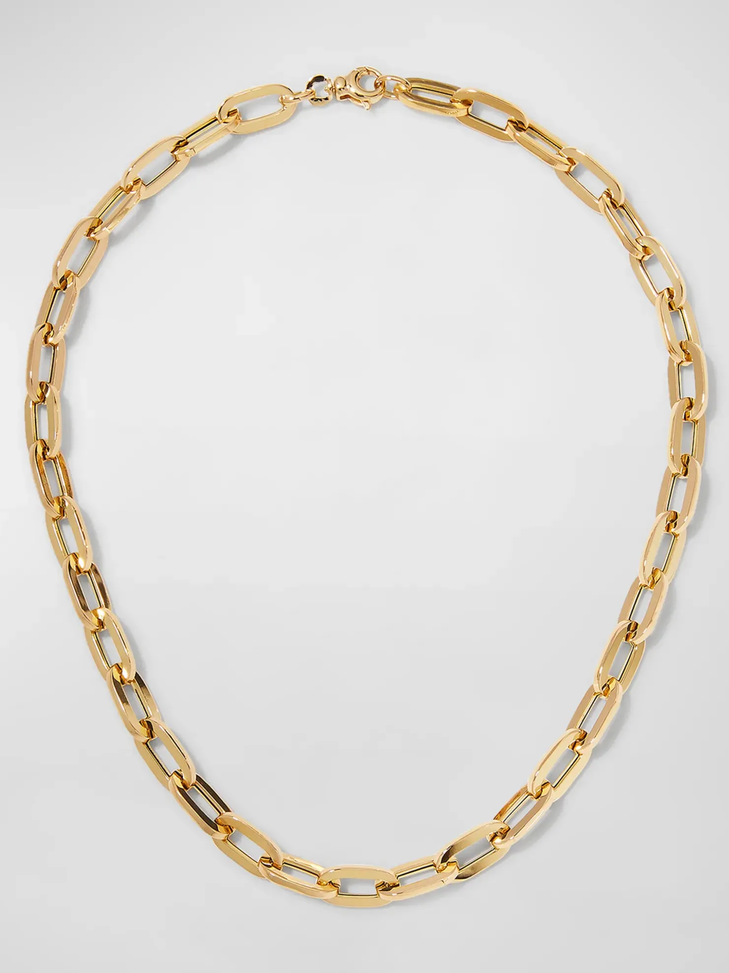 Roberto Coin, Yellow Gold Classic Oro Collar, 17"L