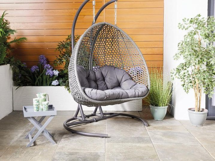 kalinga ashok egg swing chair aldi