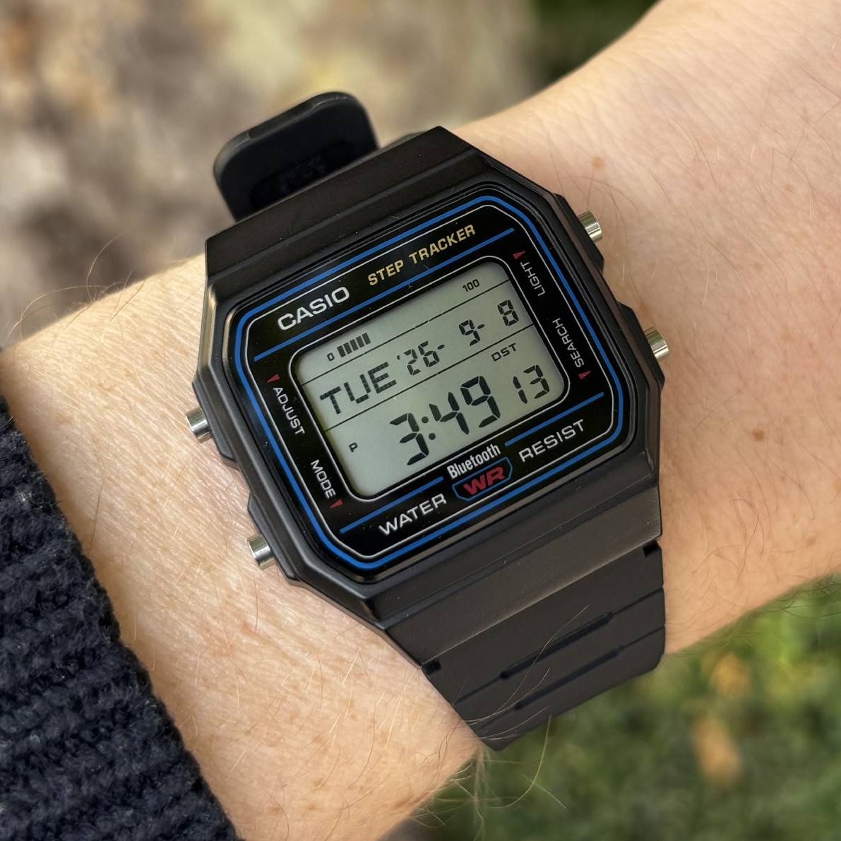 Casio's F-B100W retro smartwatch launches in the US — $65 tracker