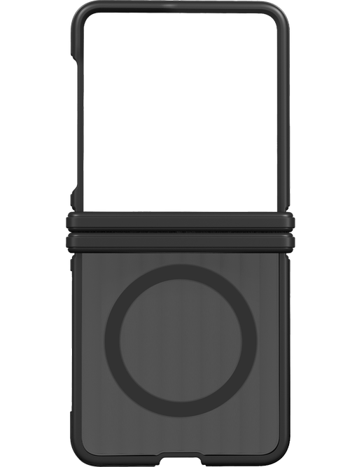 Galaxy Z Flip8 Hybrid Shield Magnet Case, Black