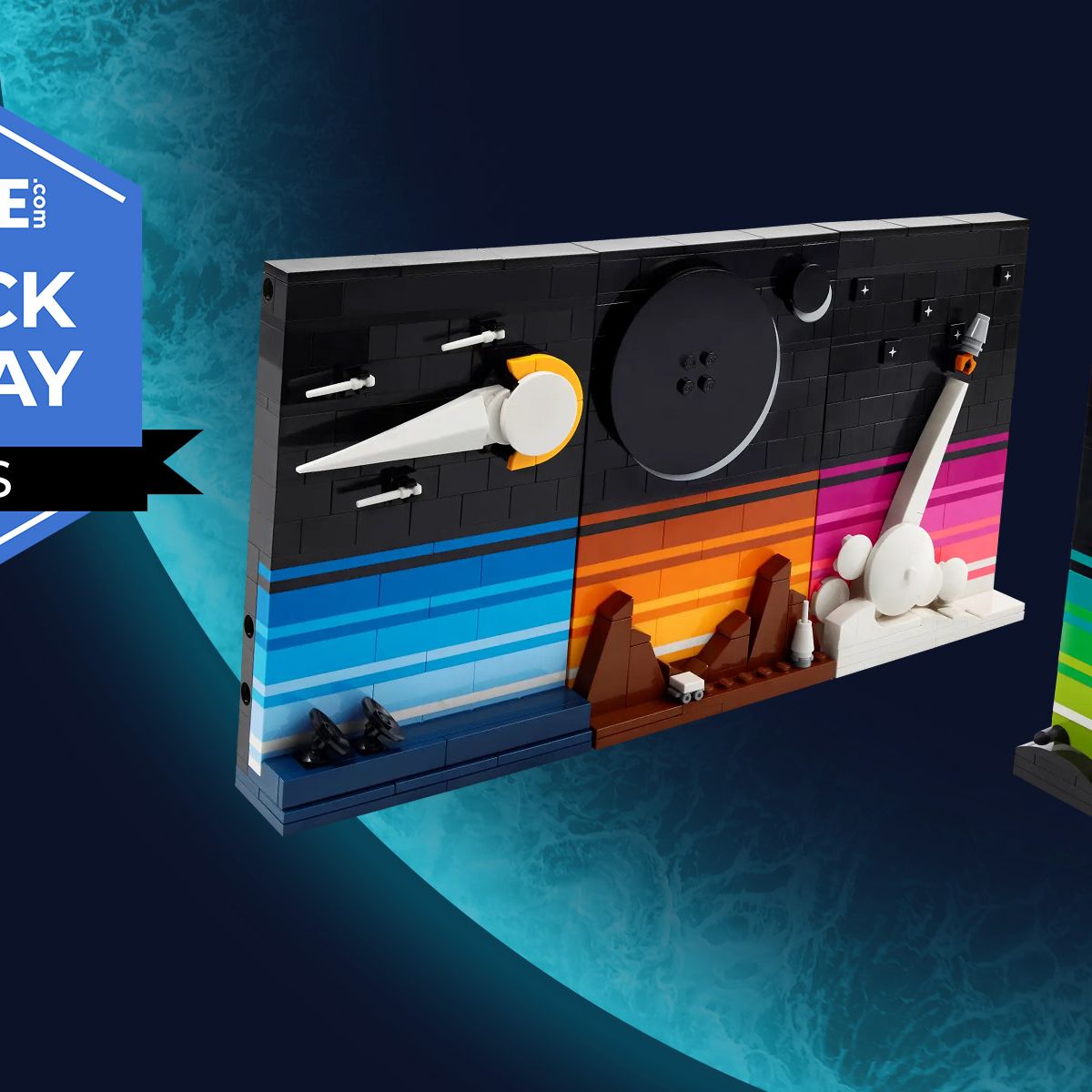 One of my favorite Lego space sets, Tales of the Space Age, is 30