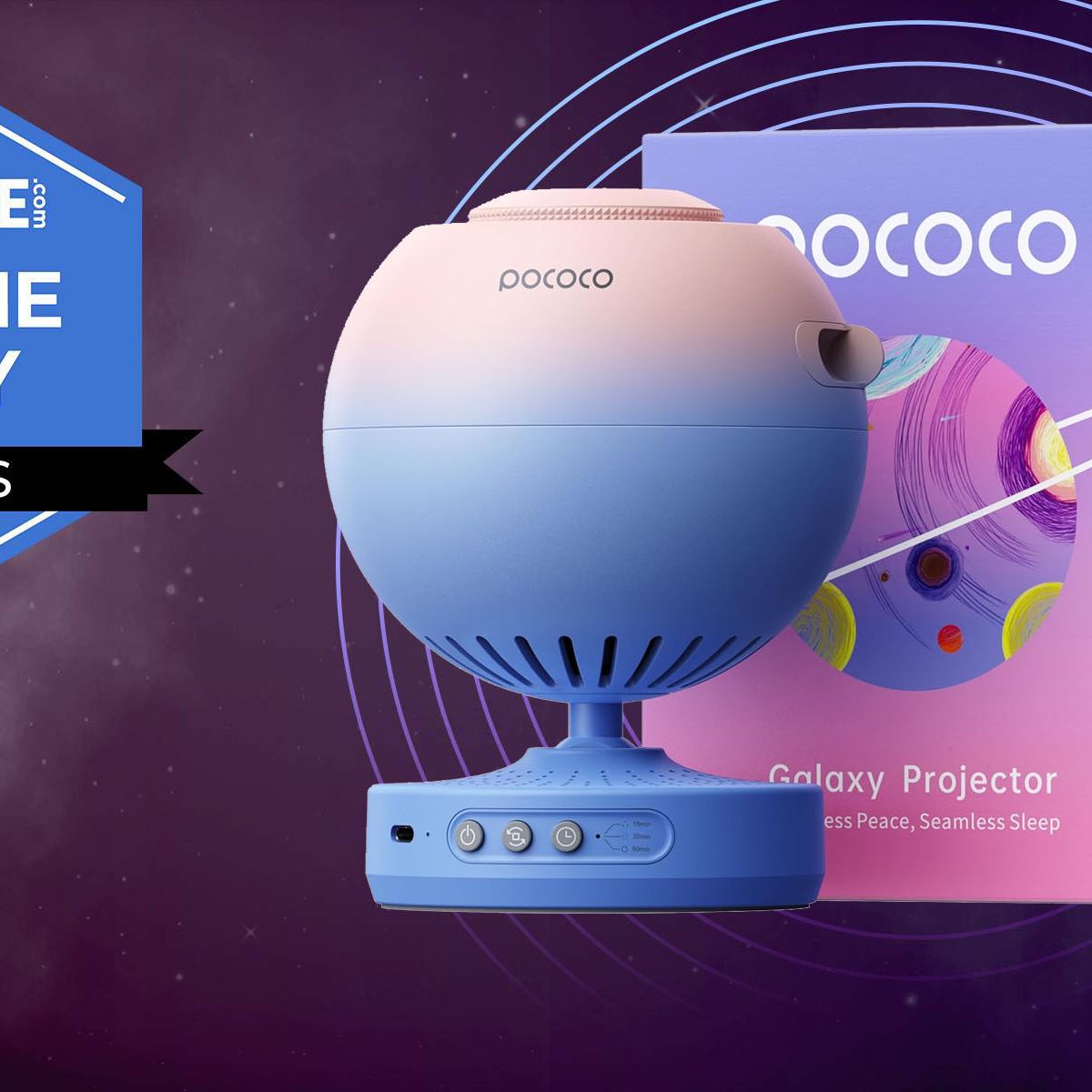 Save a massive 33% on this stunning Pococo Galaxy Star Projector