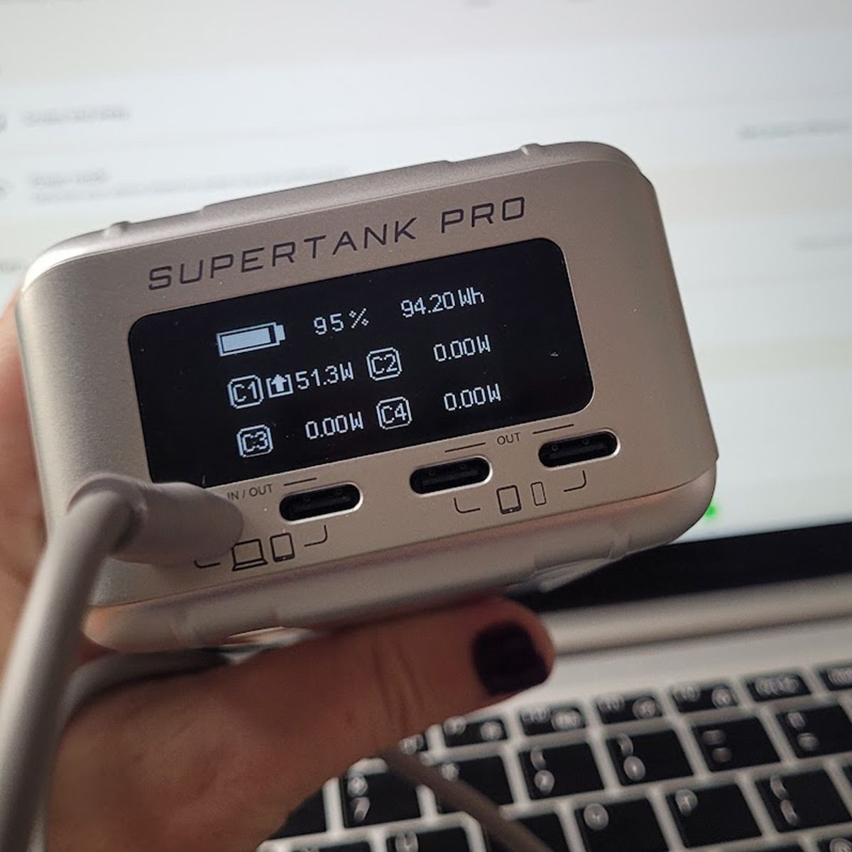 ZENDURE SuperTank Pro ZDG2STP-S-PL ゼンデュア モバイルバッテリー SuperTank Pro Polymer 26,800mAh – Zendure
