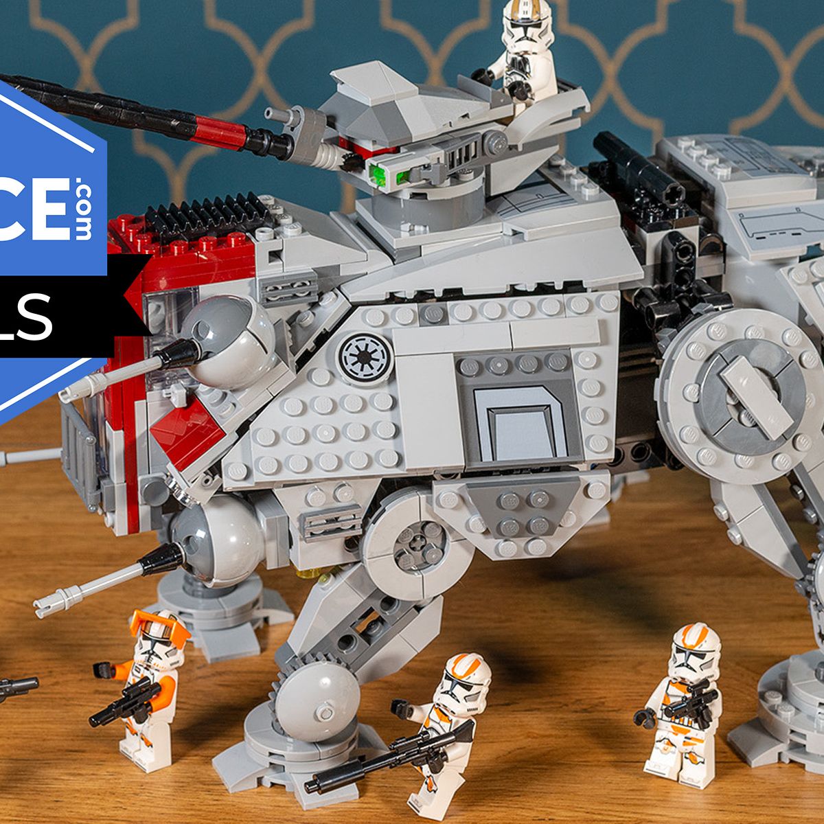 Forget the Empire's robot camels, this Lego Star Wars AT-TE Walker
