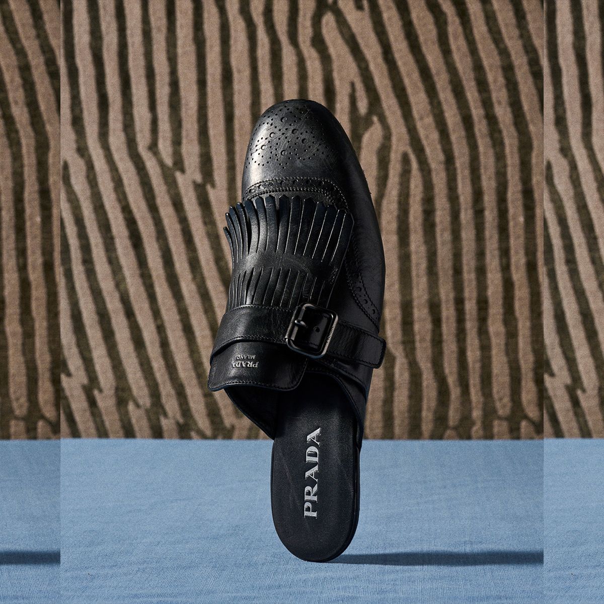 These tasselled Prada slippers capture a lived-in elegance 