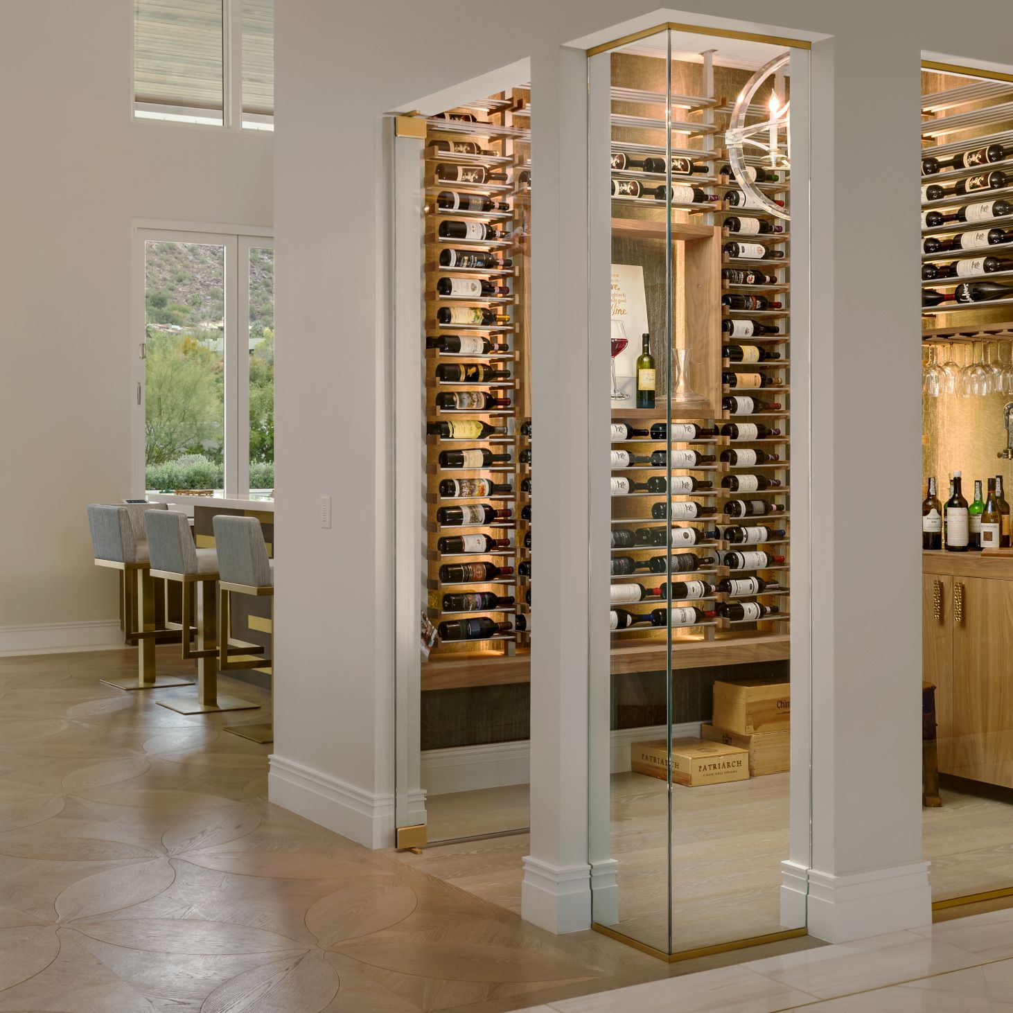 Wine room ideas: 10 ways to store and display red, ros and white | Homes  and Gardens