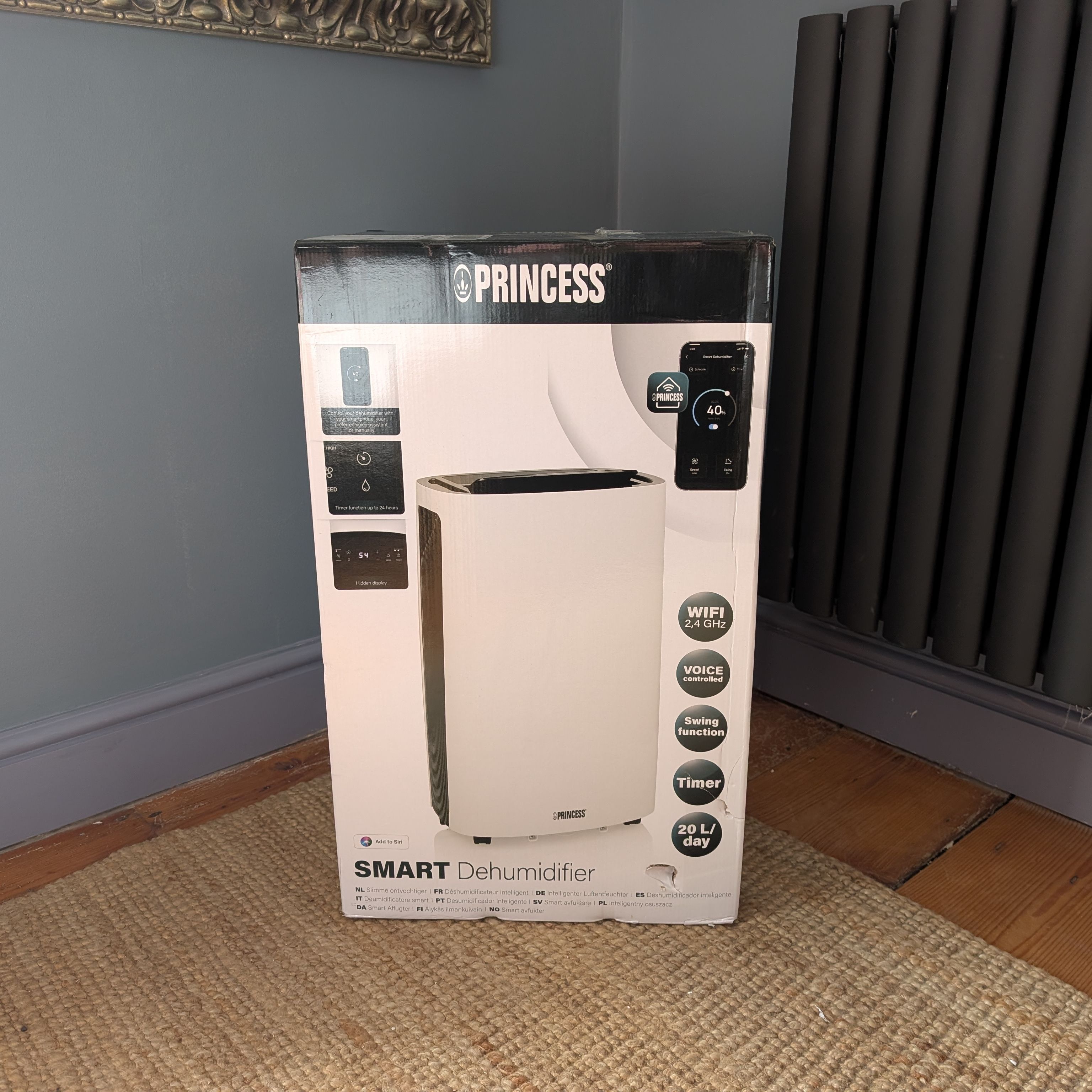 Princess 20L Smart dehumidifier