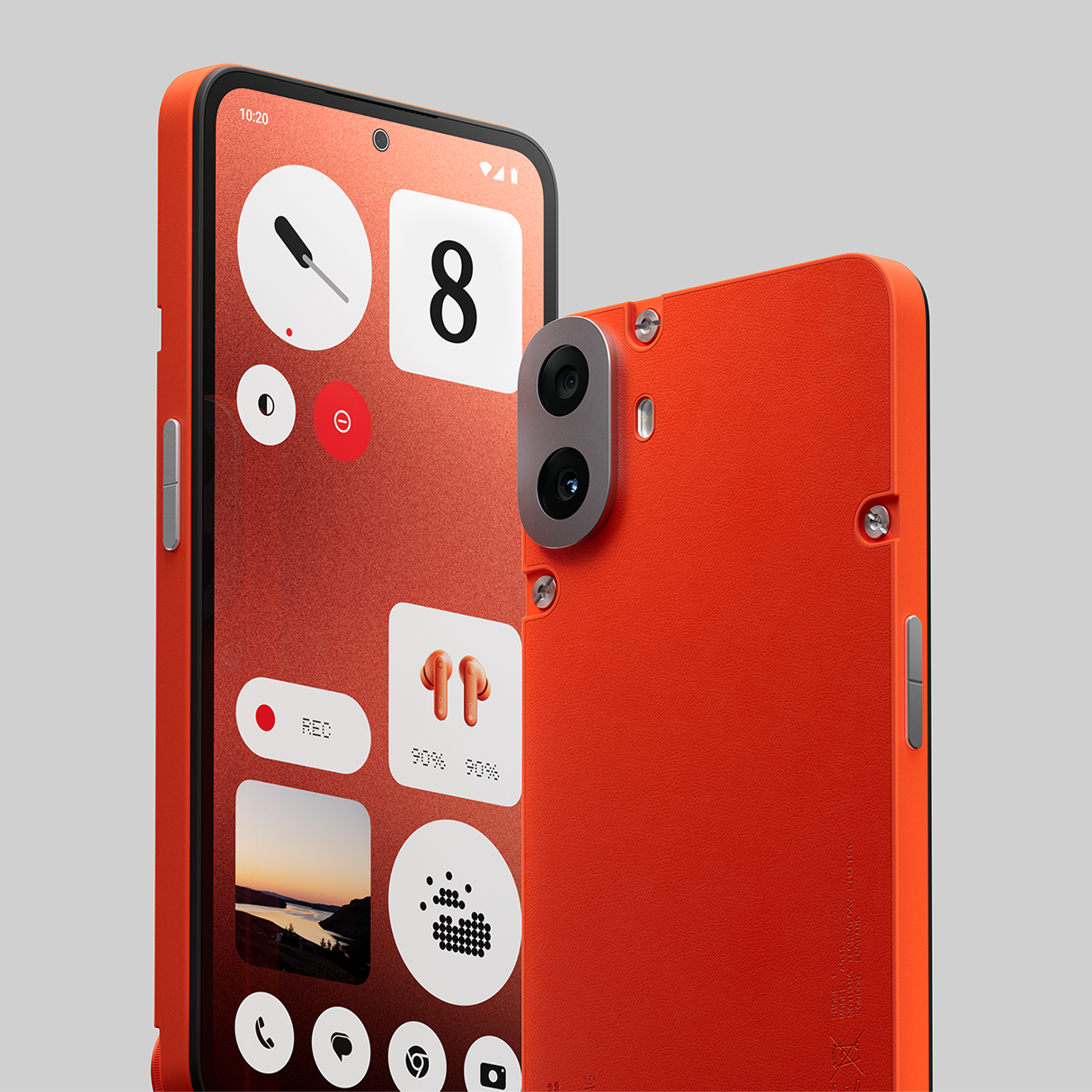 【NOTHING】CMF Phone 1 Nothing CMF Phone 1 5G Android Cell Phone (Orange/8GB+256GB
