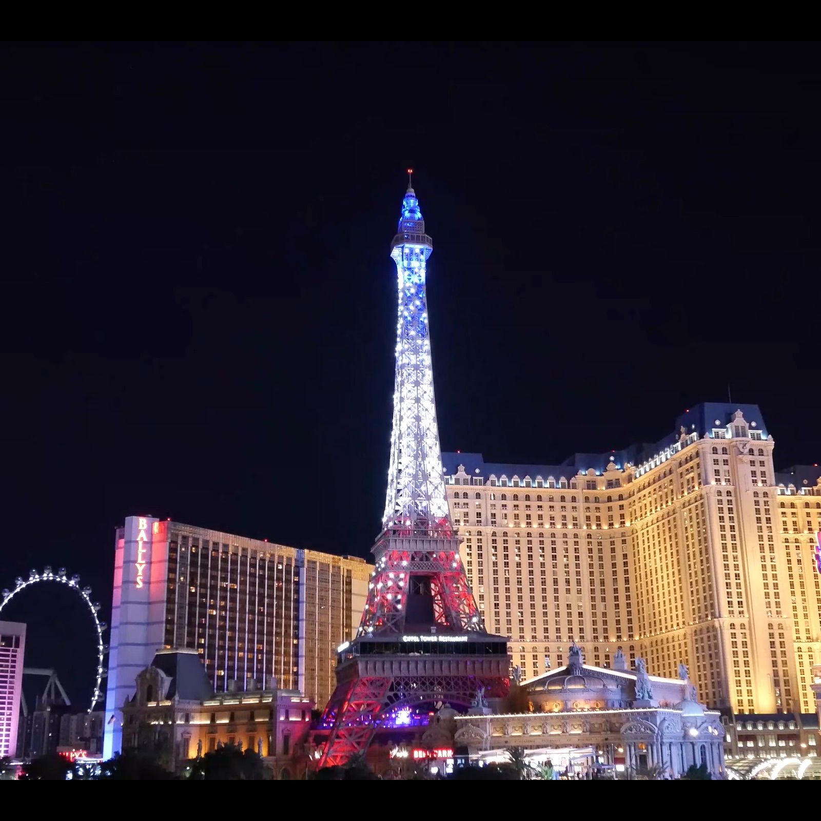 Eiffel Tower in Las Vegas Debuts $1.7 Million LED Light Show From Vision  Sign | AVNetwork, image size:1600x1600