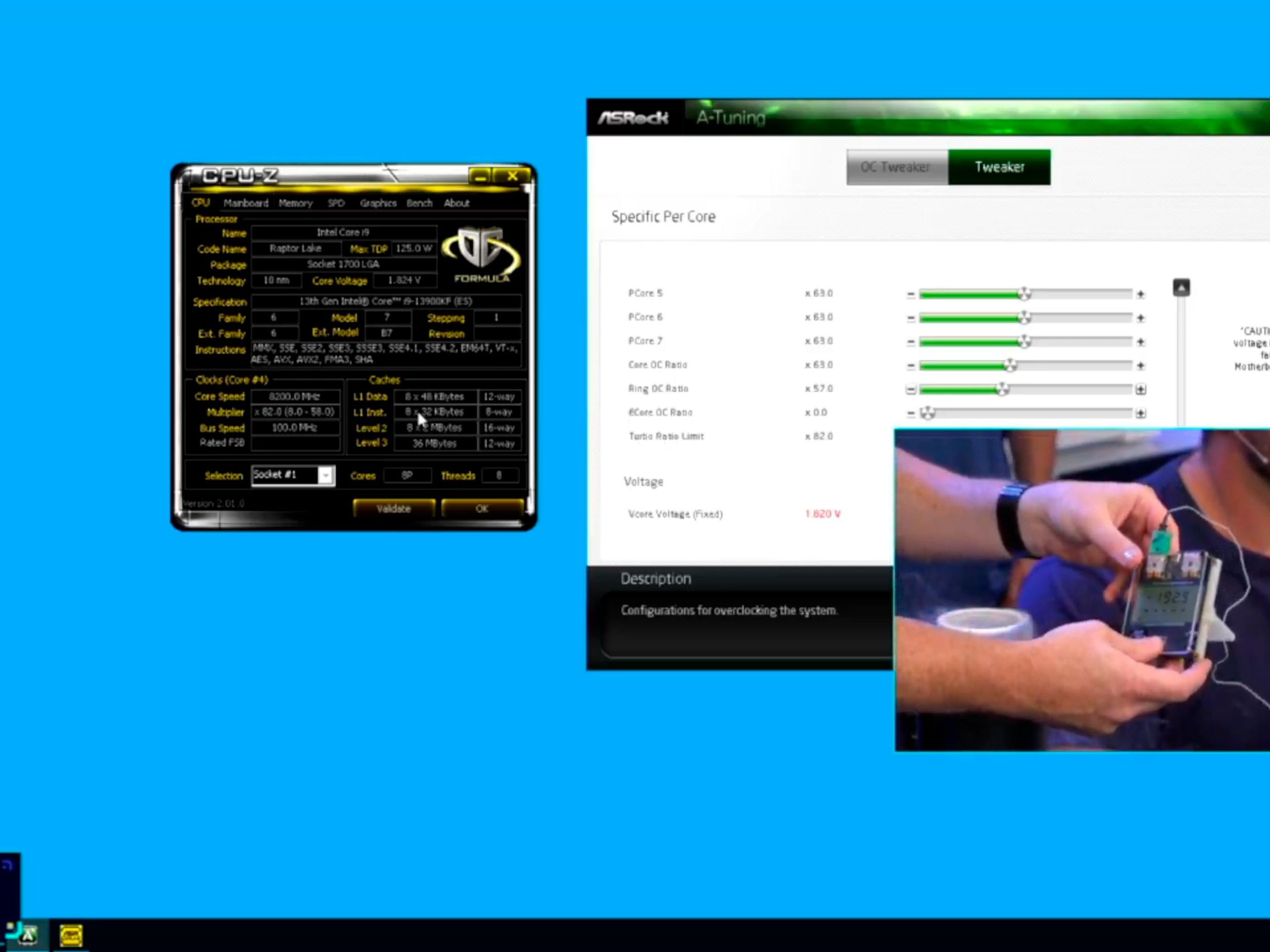 Core i9-13900K Soars To 8.2 GHz, Beating Ryzen 7000's Peak