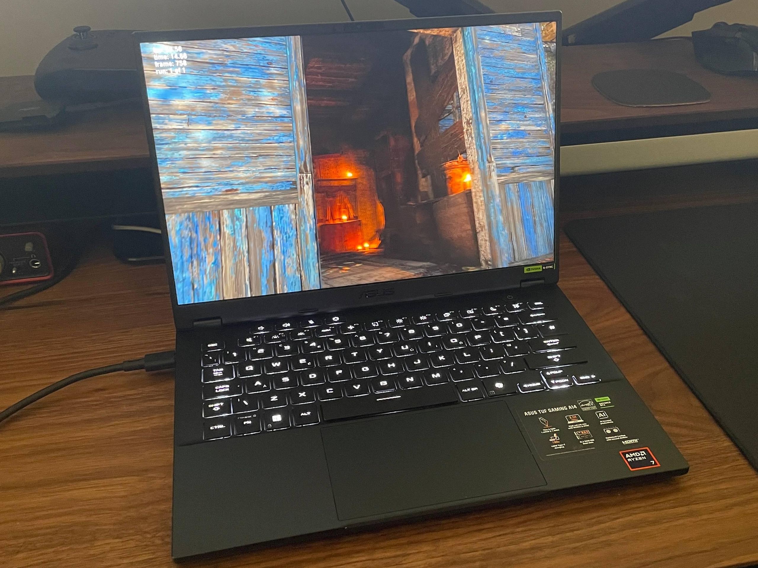 Asus TUF A14 (2025) gaming laptop review | PC Gamer