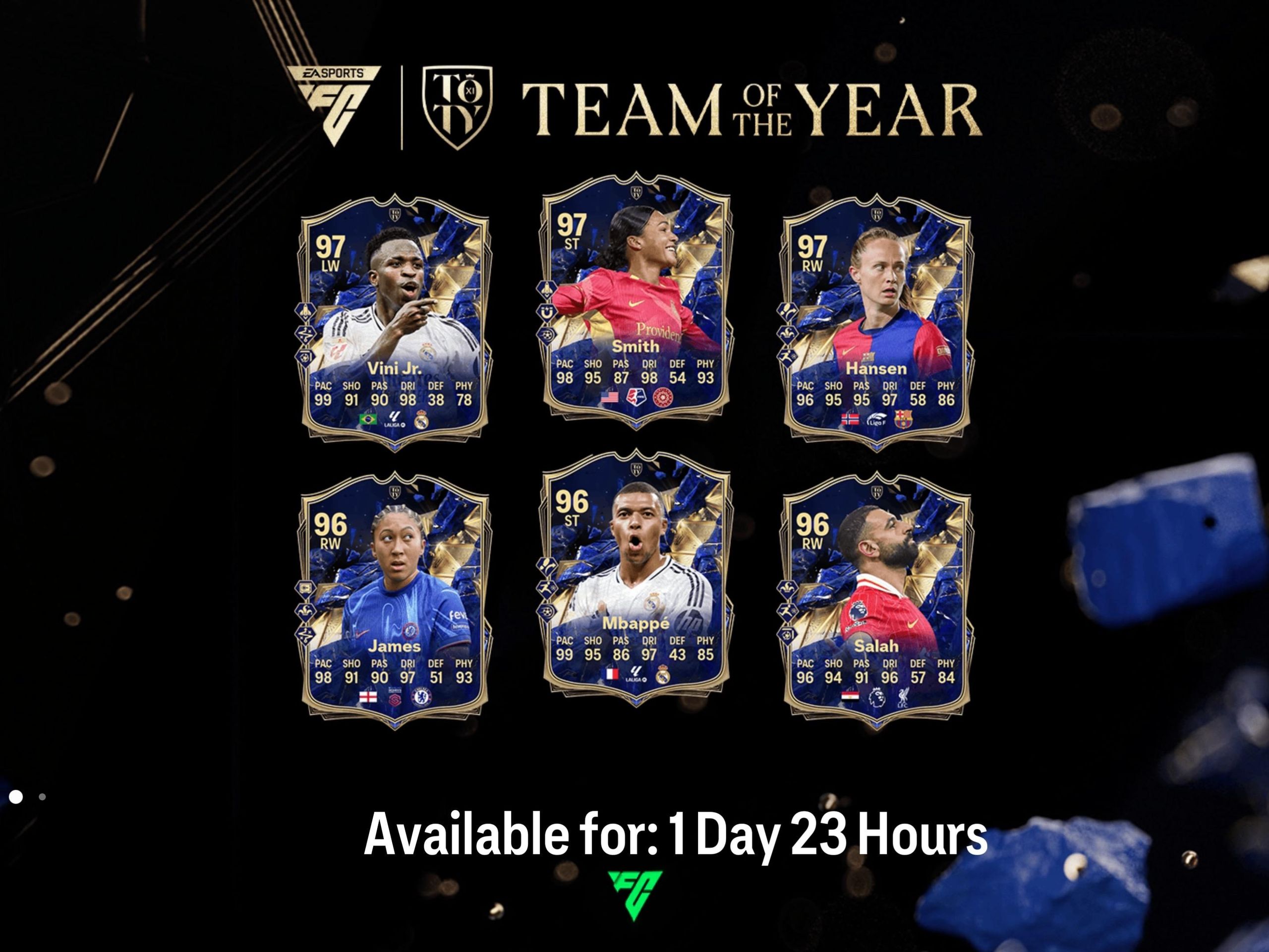 FC 25 TOTY release schedule and full Team Of The Year details