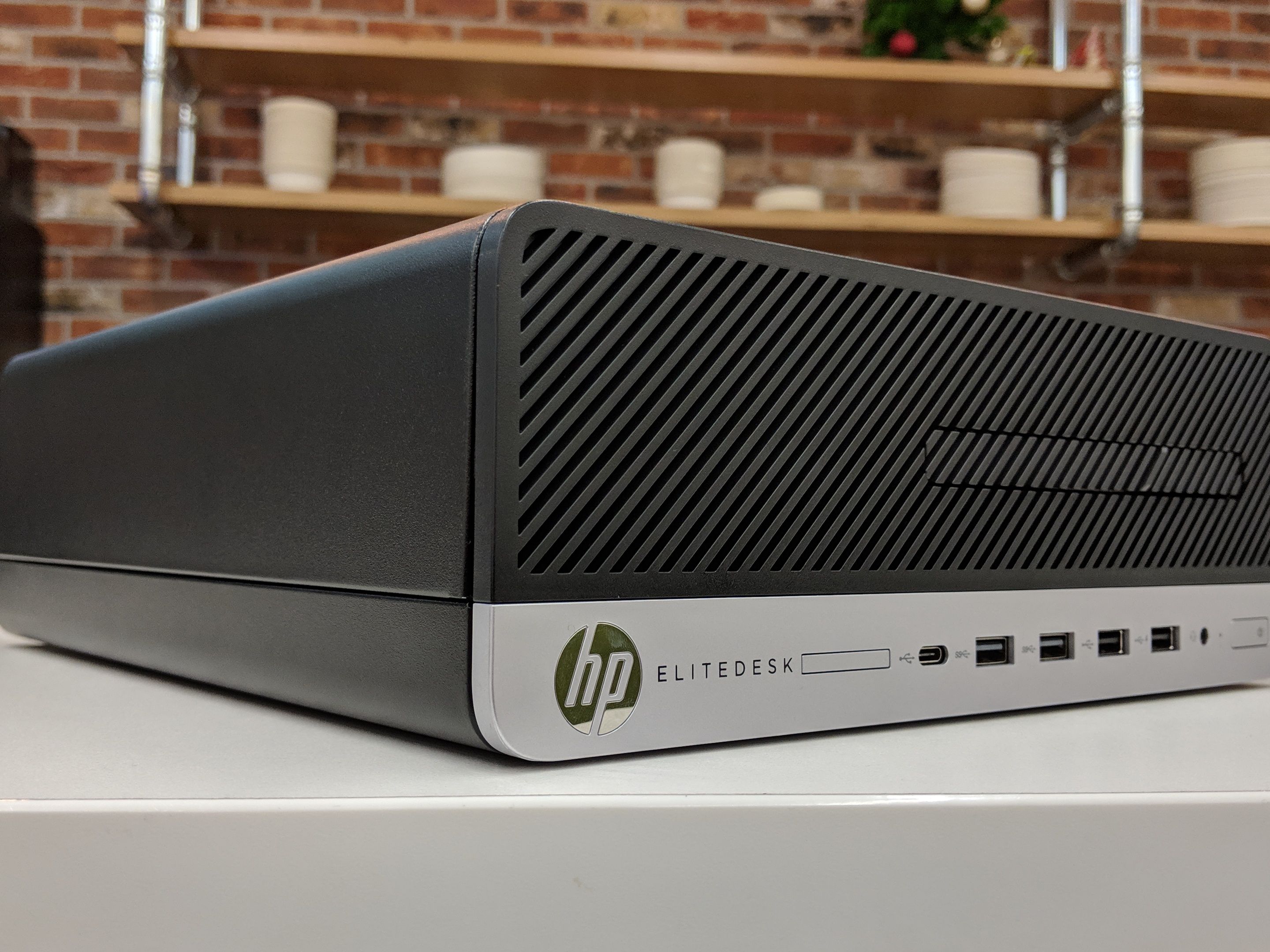 HP EliteDesk 705 G4 review: Pro security, slow performance