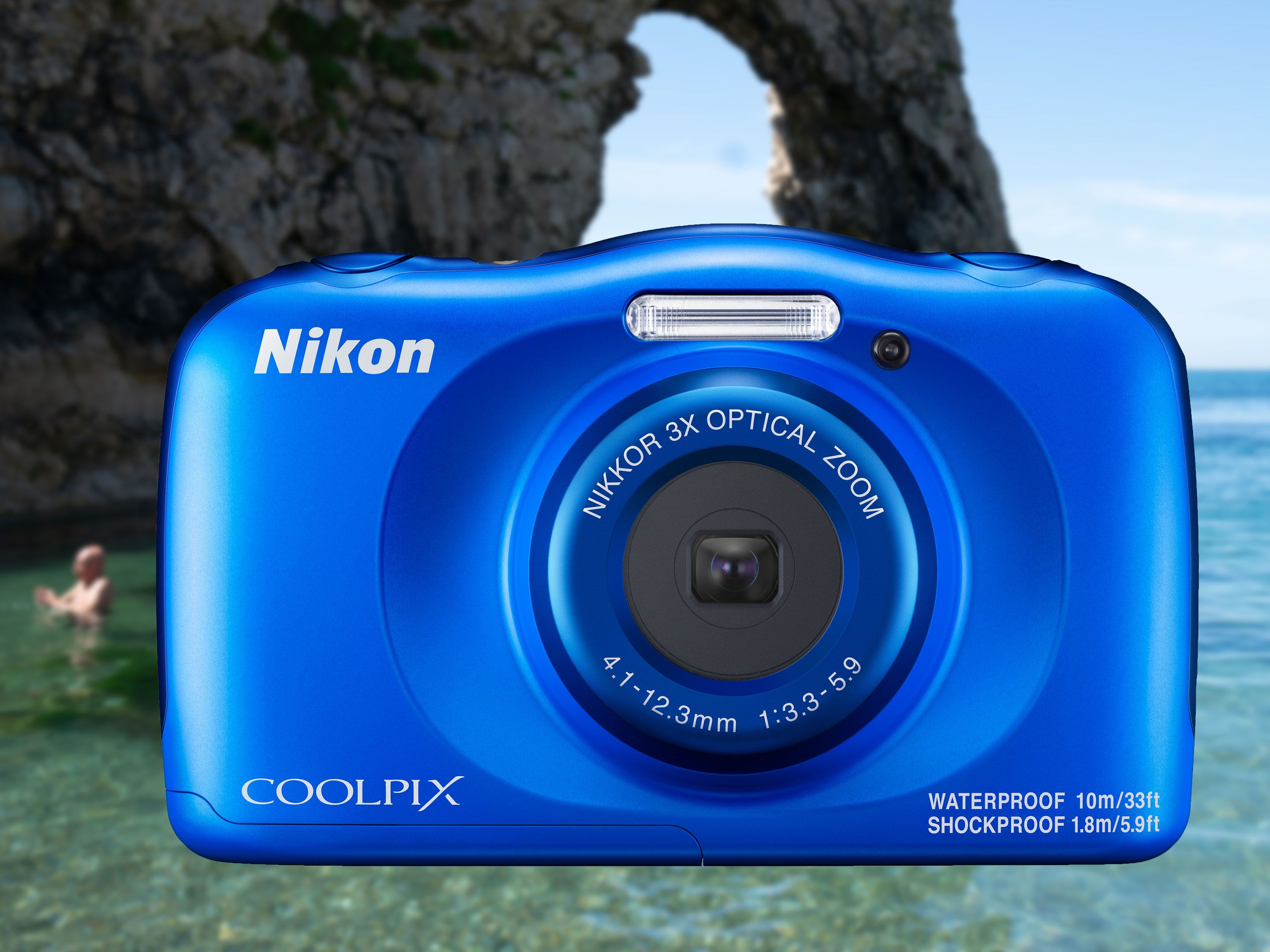 Amazon.com : Nikon COOLPIX W150 Blue : Electronics