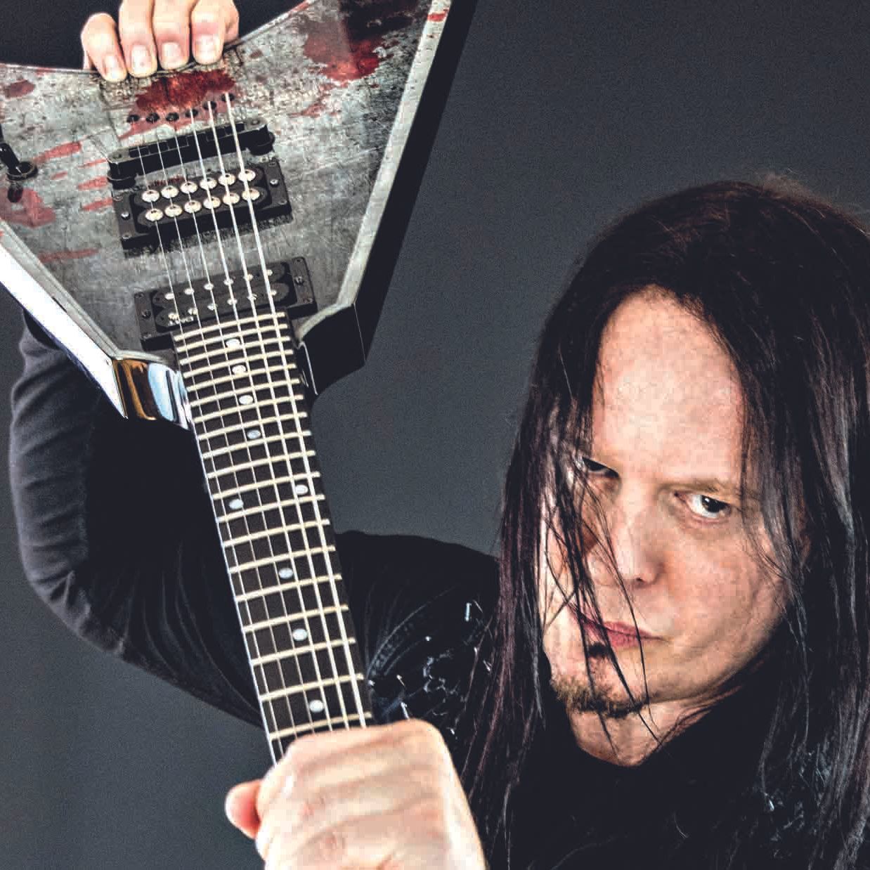 Dean Michael Amott (Arch Enemy) ギター DISC Dean Michael Amott Tyrant X Electric Guitar, Splatter