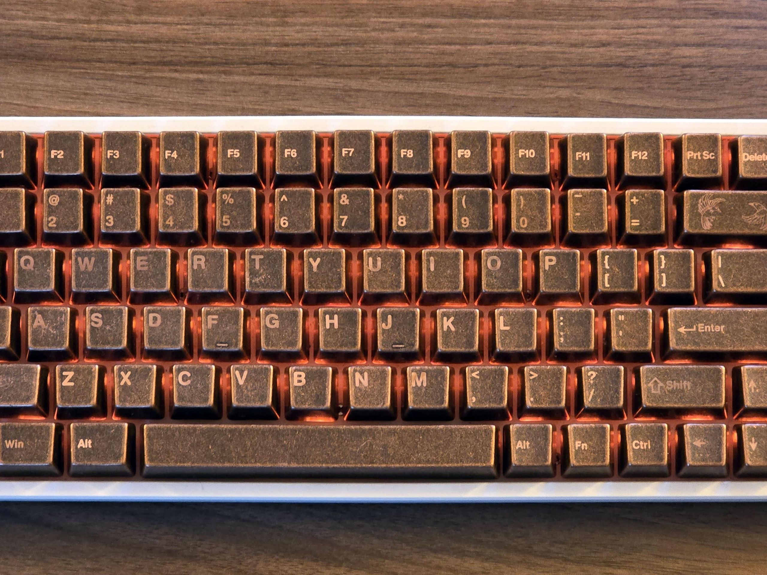 Awekeys Antiques Metal keycaps are Viking-themed luxury for your