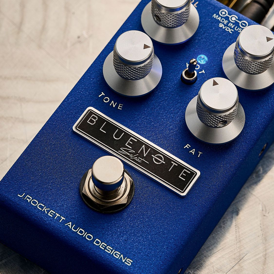ギター J ROCKETT PEDALS BLUE NOTE Guitar Pedal Blue Note Select – J. Rockett Audio Designs