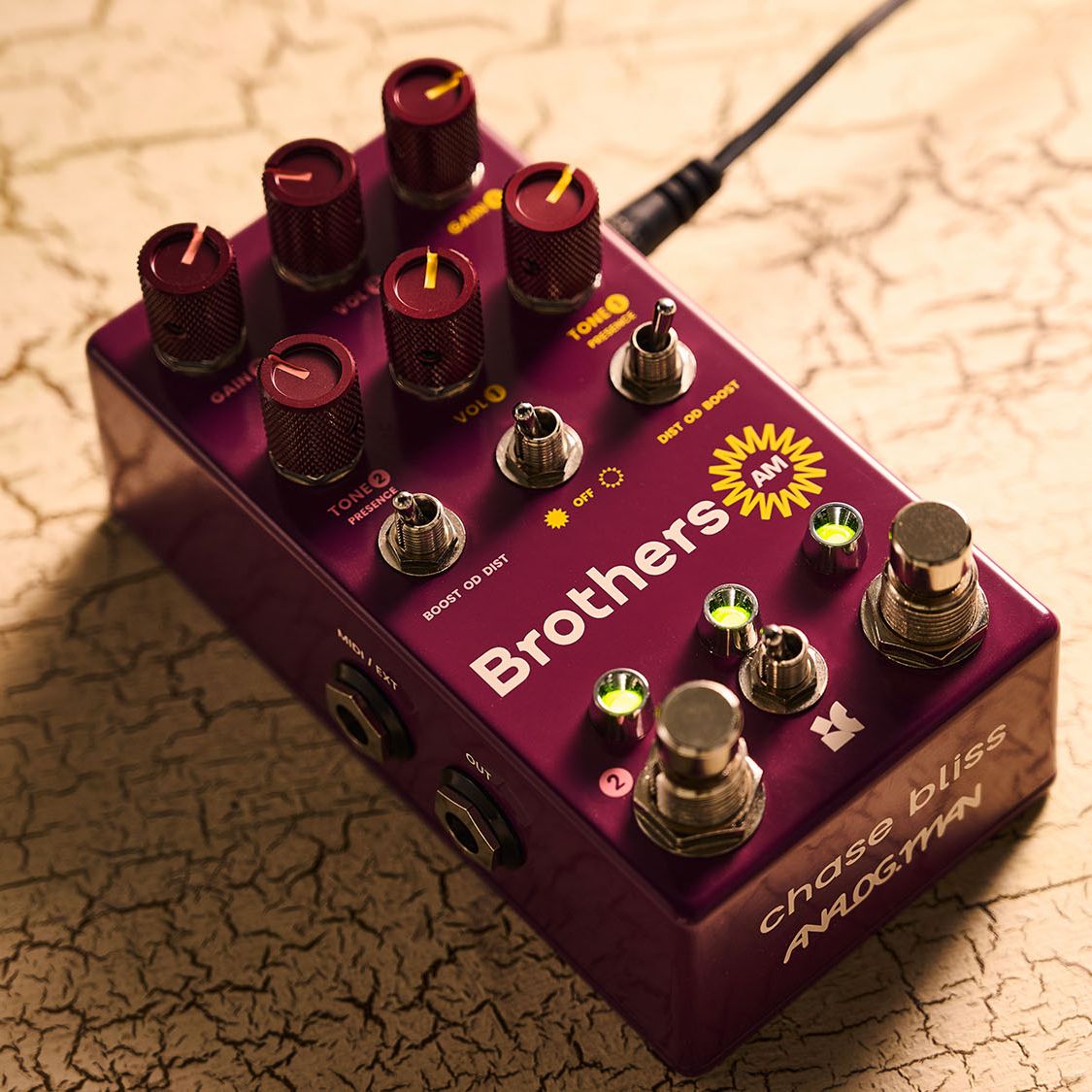 ギター Chase Bliss Audio Brothers AM Chase Bliss Audio Brothers AM - Pedal on ModularGrid