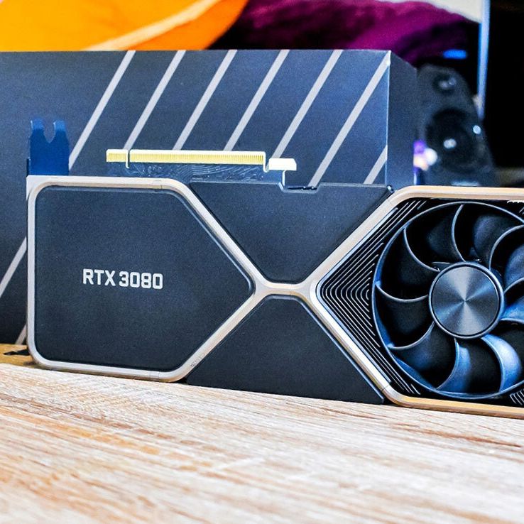NVIDIA® GeForce® RTX 3080 Nvidia GeForce RTX 3080 10GB Founders Edition GPU w/Box