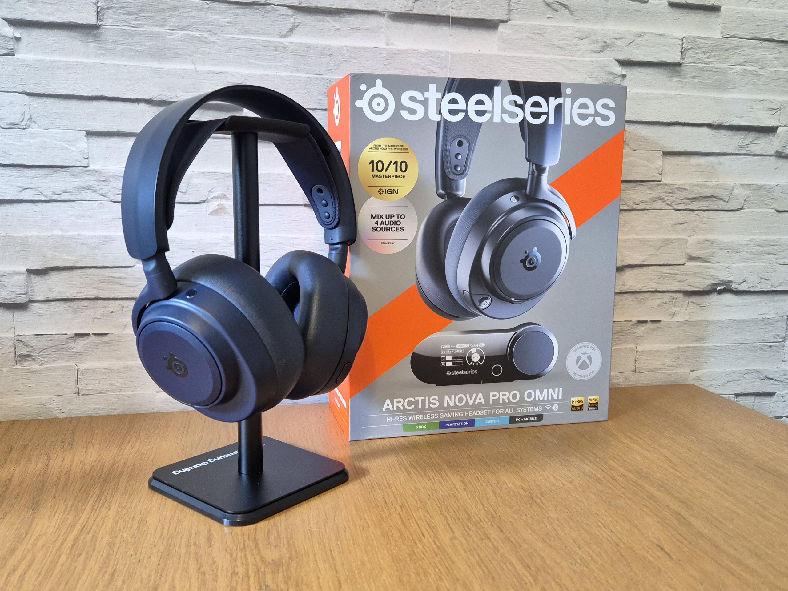 The SteelSeries Arctis Nova Pro Omni offers a souped-up, 2026