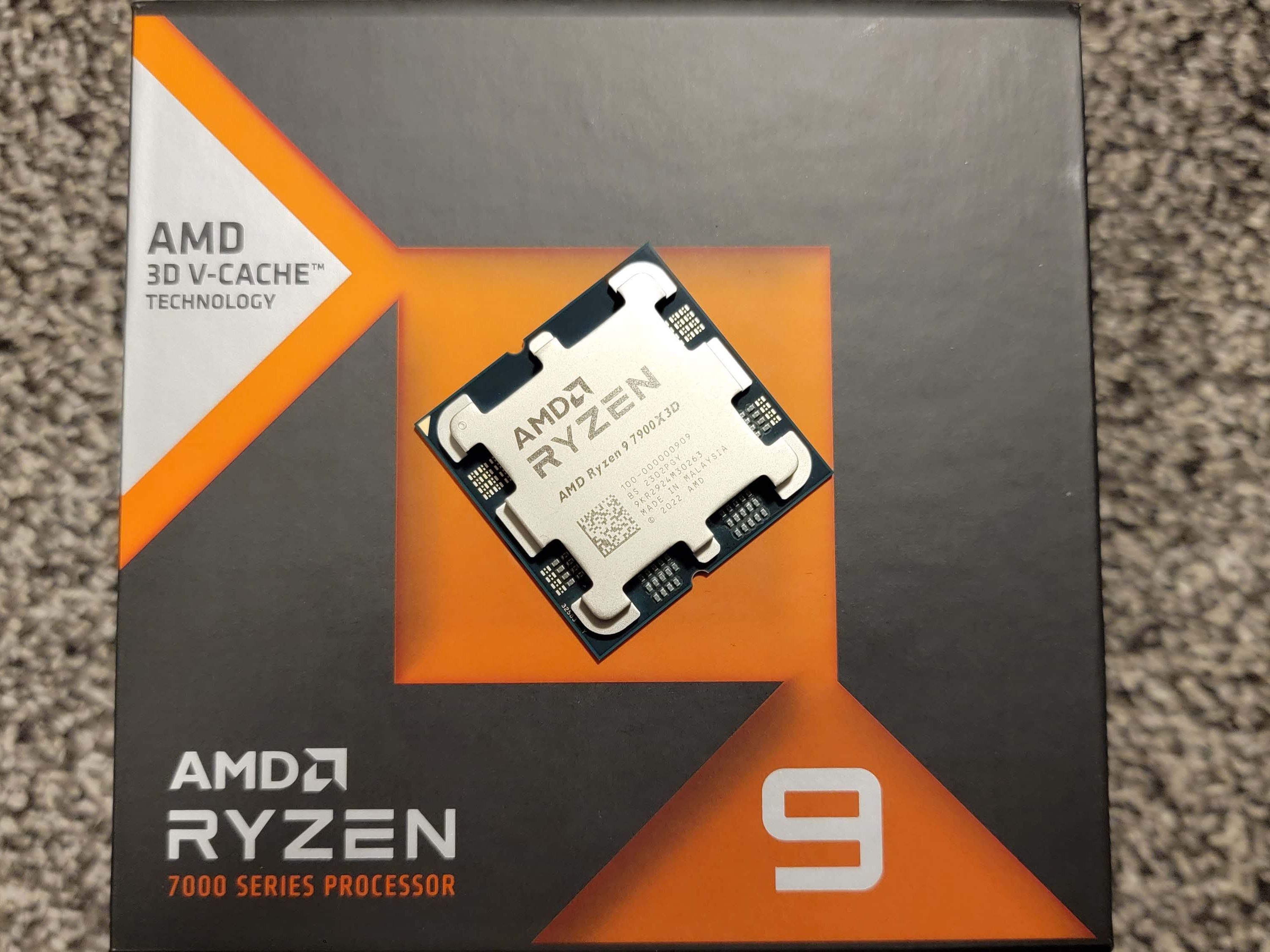 CPU Ryzen7 7800X3D AMD Ryzen 7 7800X3D 4.2GHz 8 Core 16 Thread Gaming Desktop