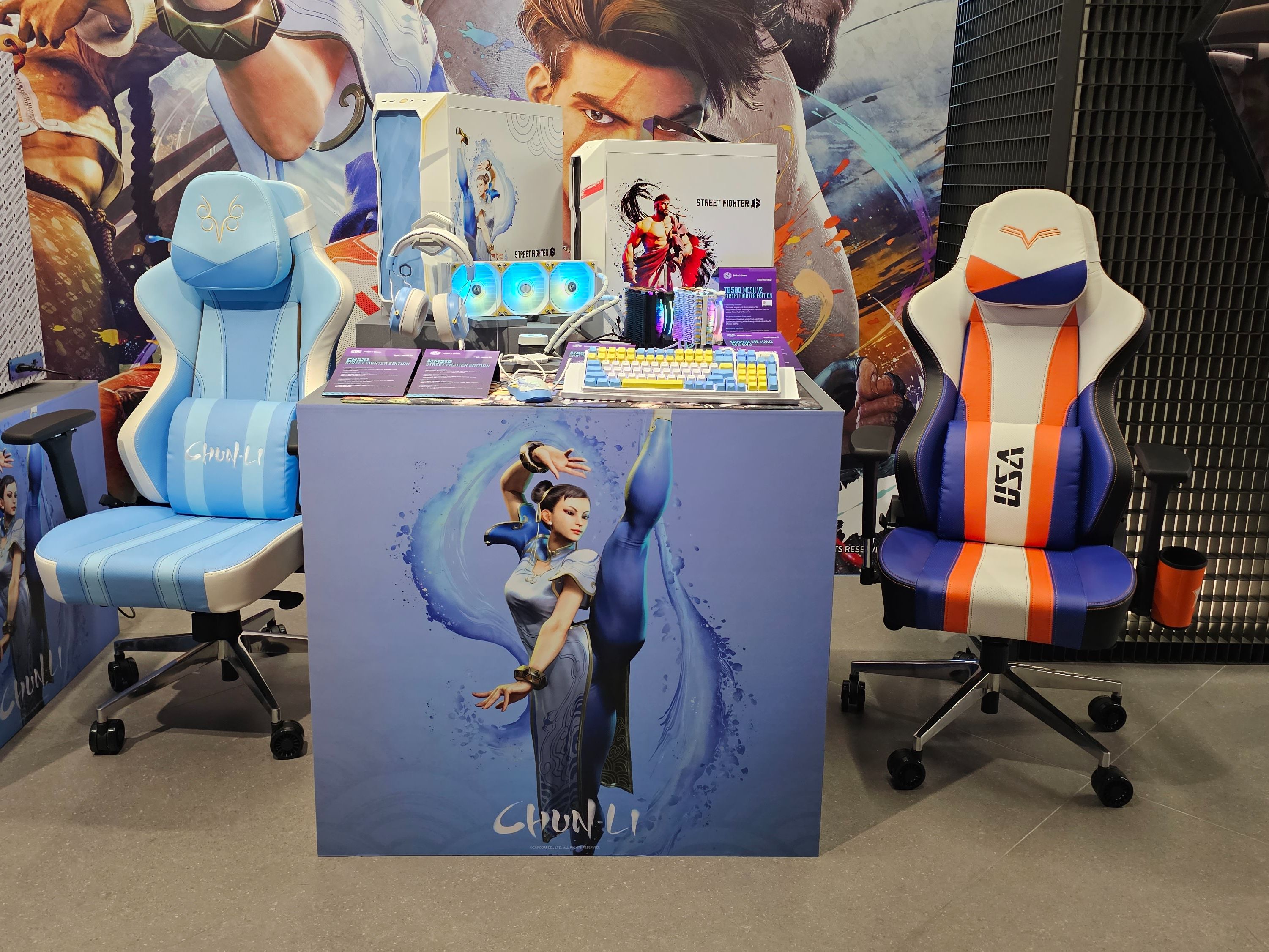 Cooler Master Unveils Full Line of Street Fighter Components
