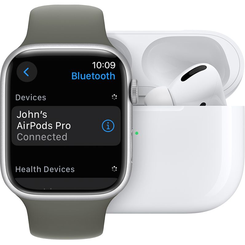Apple Watch ブラック + AirPods Proセット AirPods & Apple Watch