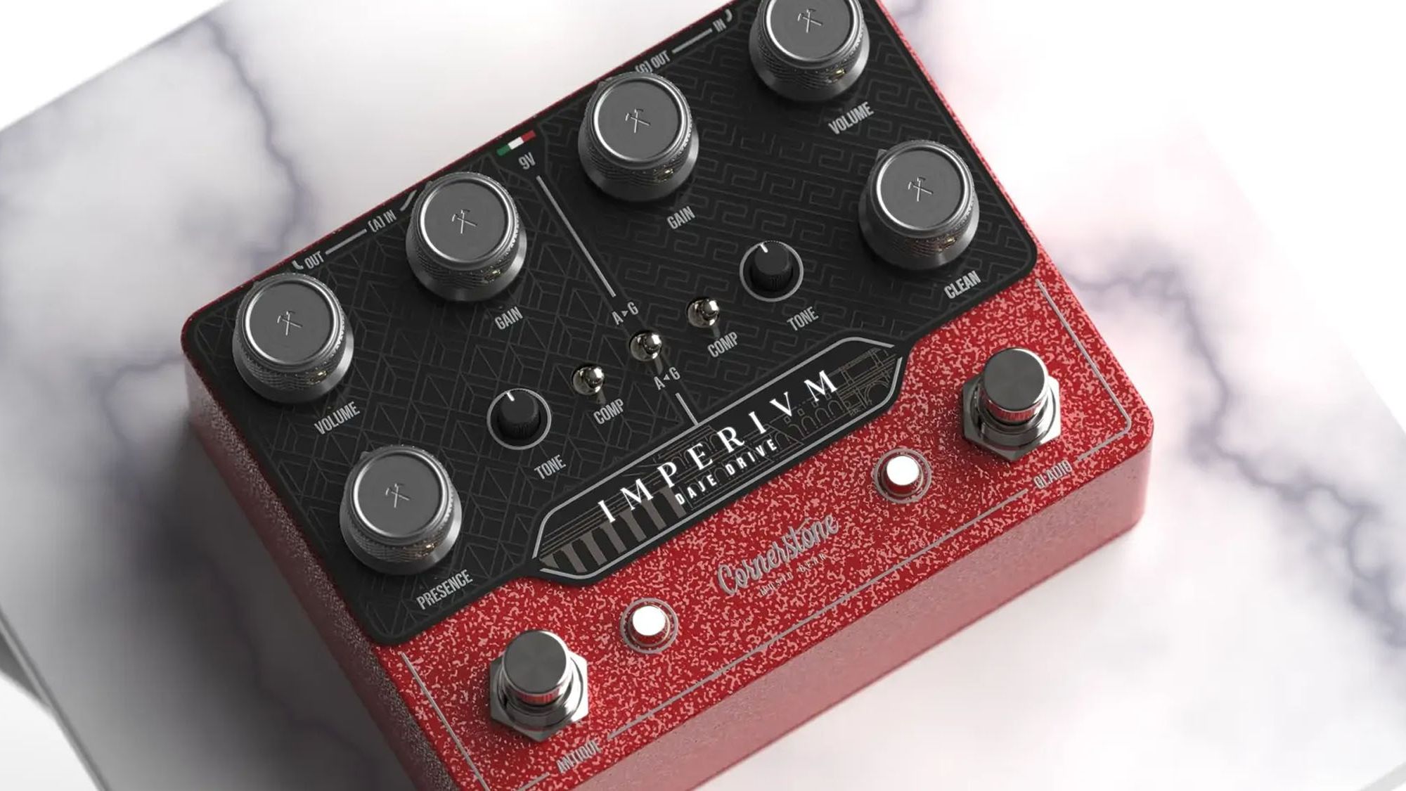 ギター Cornerstone Imperium V2 Amazon.com: Cornerstone Music Gear Imperium V2 Double Overdrive
