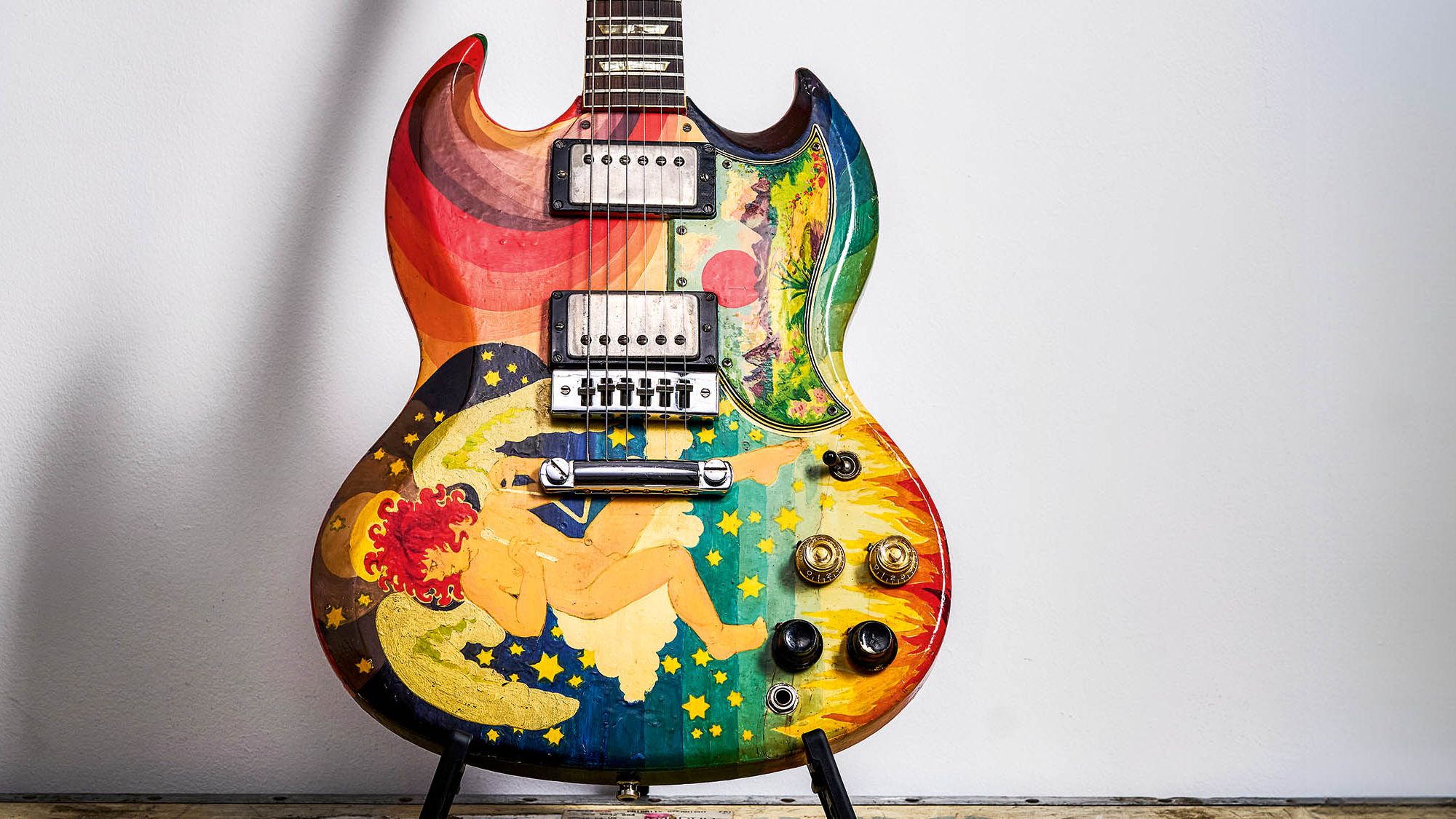 The history and preservation of Eric Clapton's The Fool SG