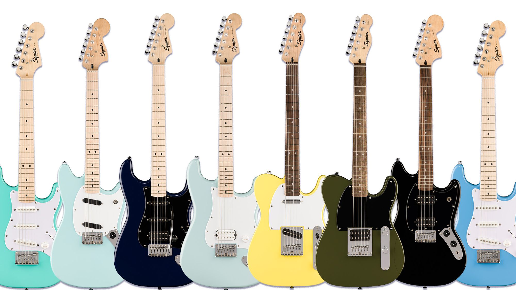 Squier unveils huge expansion of its Sonic Series, offering super
