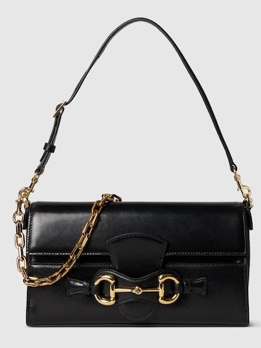 Horsebit Ristretto Medium Shoulder Bag