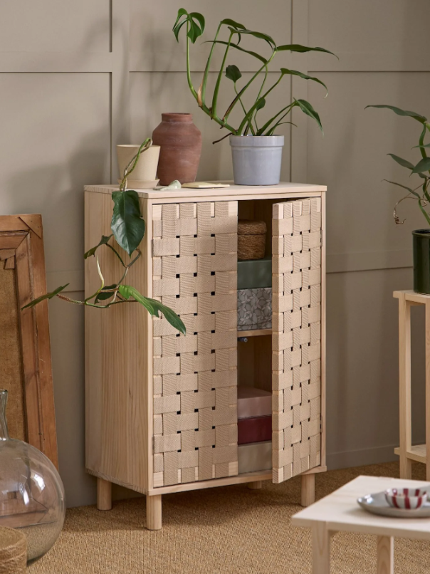 woven cabinet