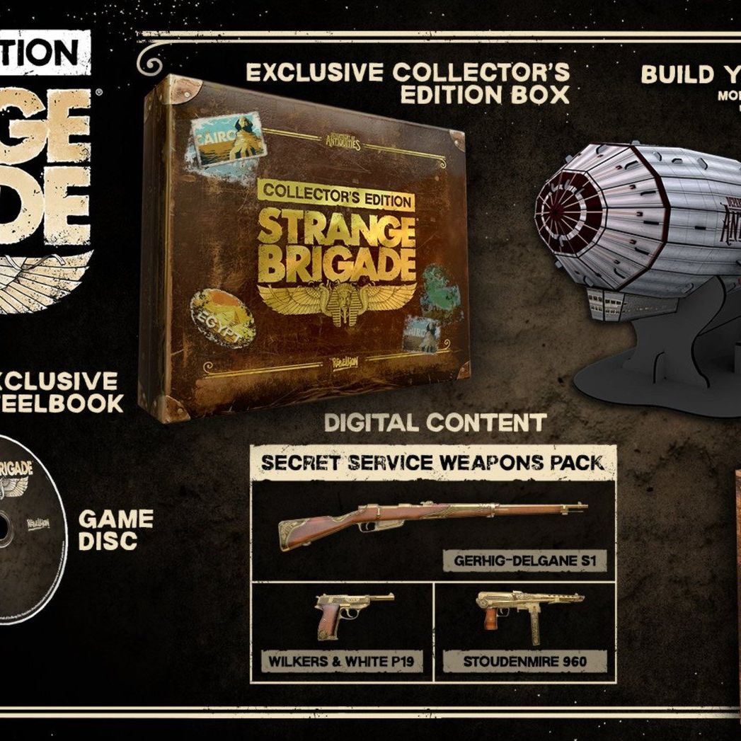 Strange Brigade: Collector's Edition goes up for preorder