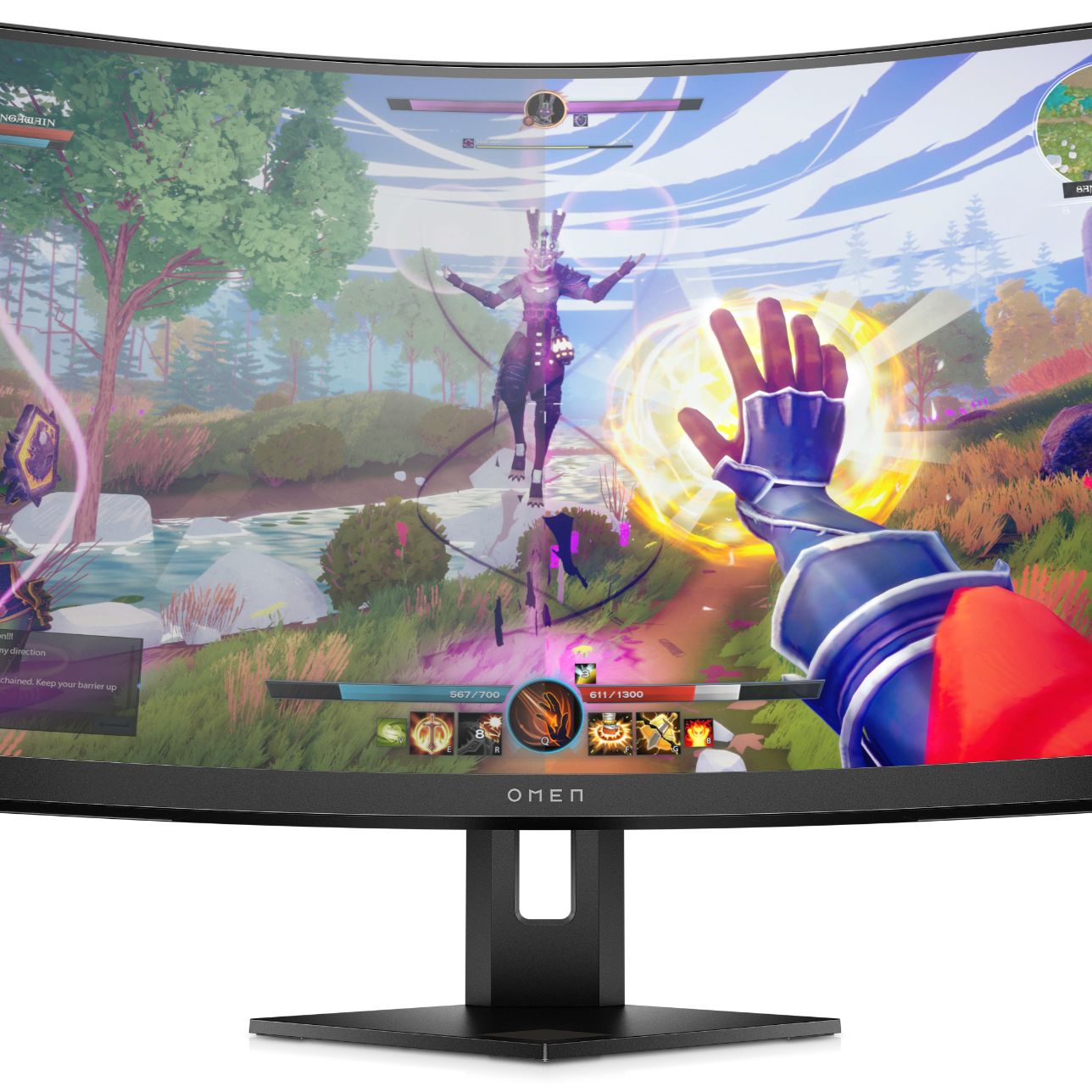 ディスプレイ・モニター本体 OMEN 27c QHD Curved 240Hz Gaming Mo OMEN 27c QHD カーブド 240Hz ゲーミングディスプレイ | 日本HP