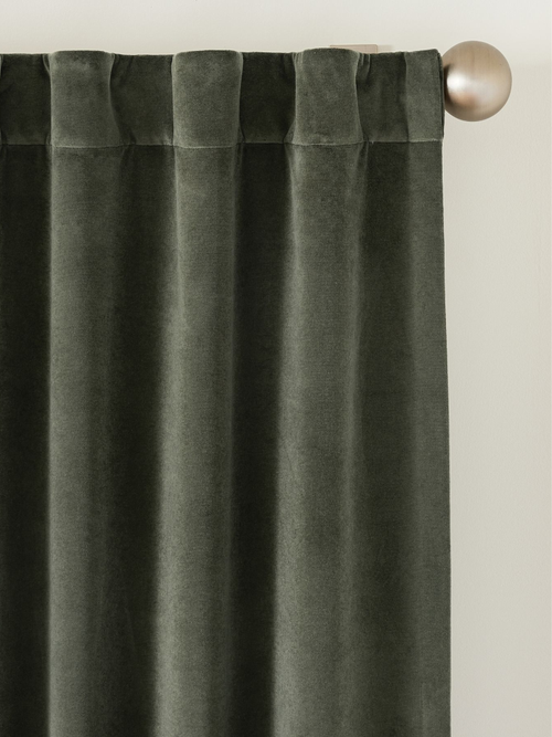 Custom Velvet Twill Blackout Curtain