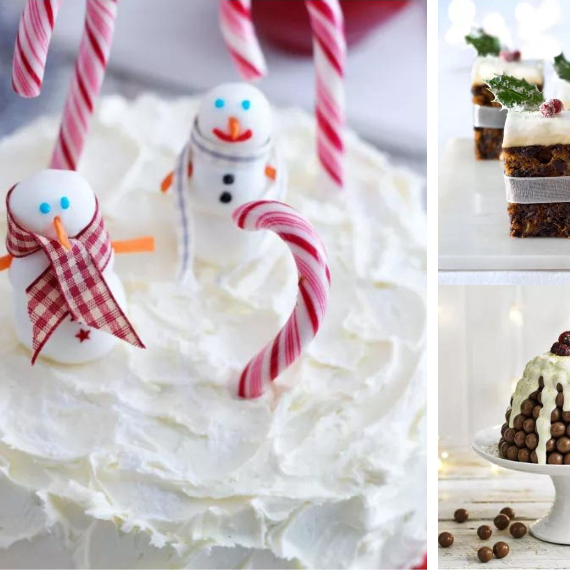 34 Christmas cake ideas: Simple Christmas cake decorations | GoodtoKnow, image size:2000x2000