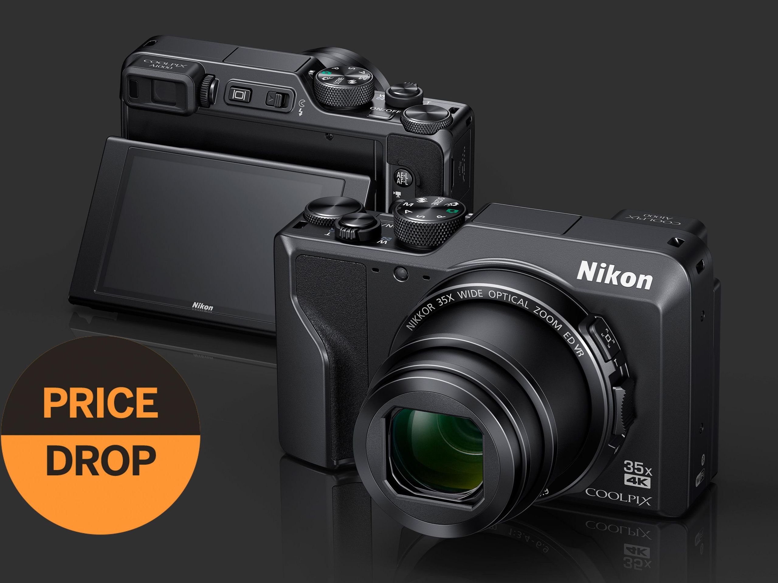 Get closer to the action with 38% off on Nikon's CoolPix A1000 on