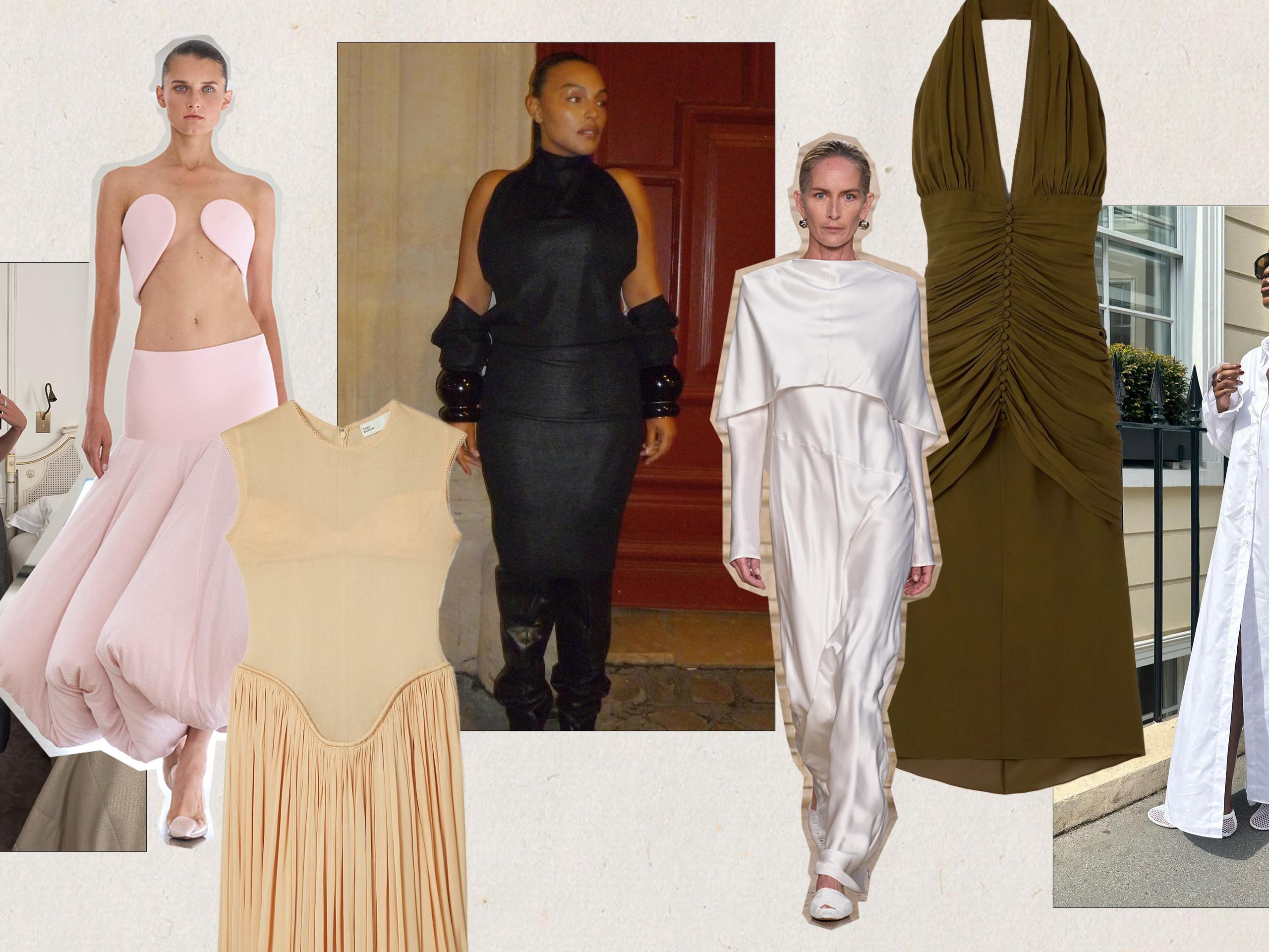 mesh silk dress Iridescent White Silk Mesh Shift Dress – Wendy Nichol