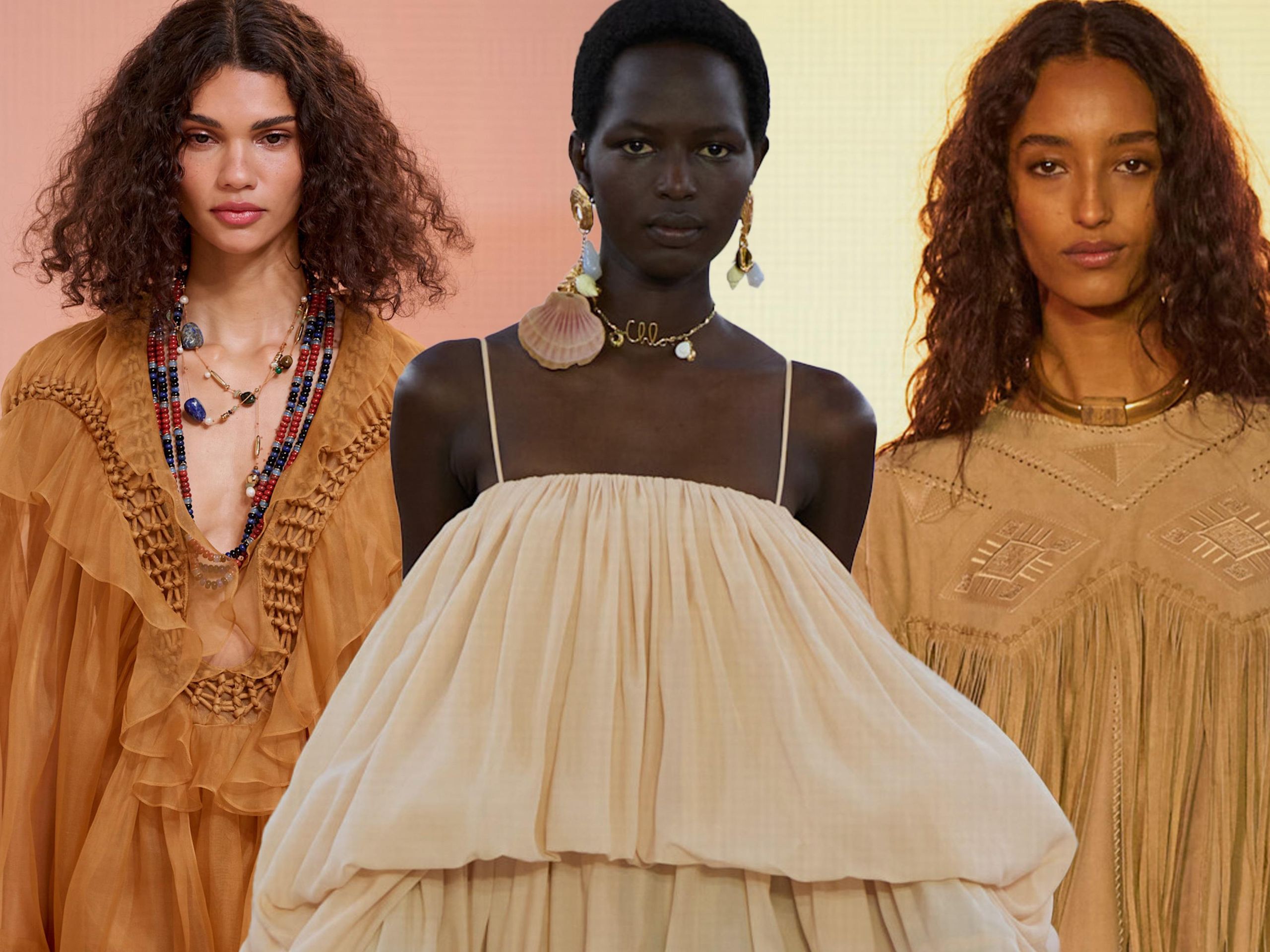 runway boho empire quality dress Dreamcatcher Amira Island Dream Maxi Dress