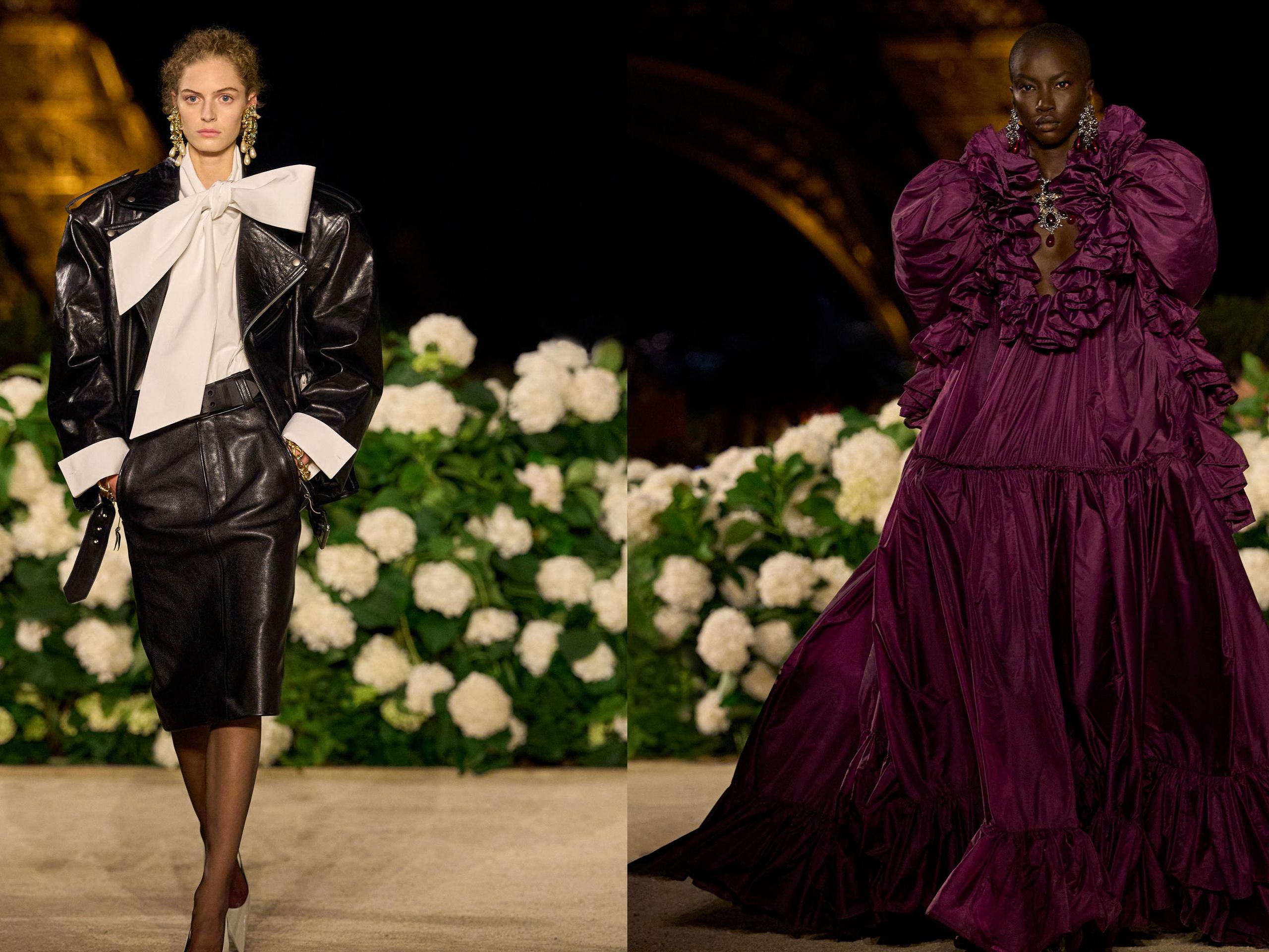 サンローランパリ 15SS AW ポルカドット ラヴァリエール シルク エディ期 サンローランパリ 15SS AW ポルカドット ラヴァリエール シルク エディ期