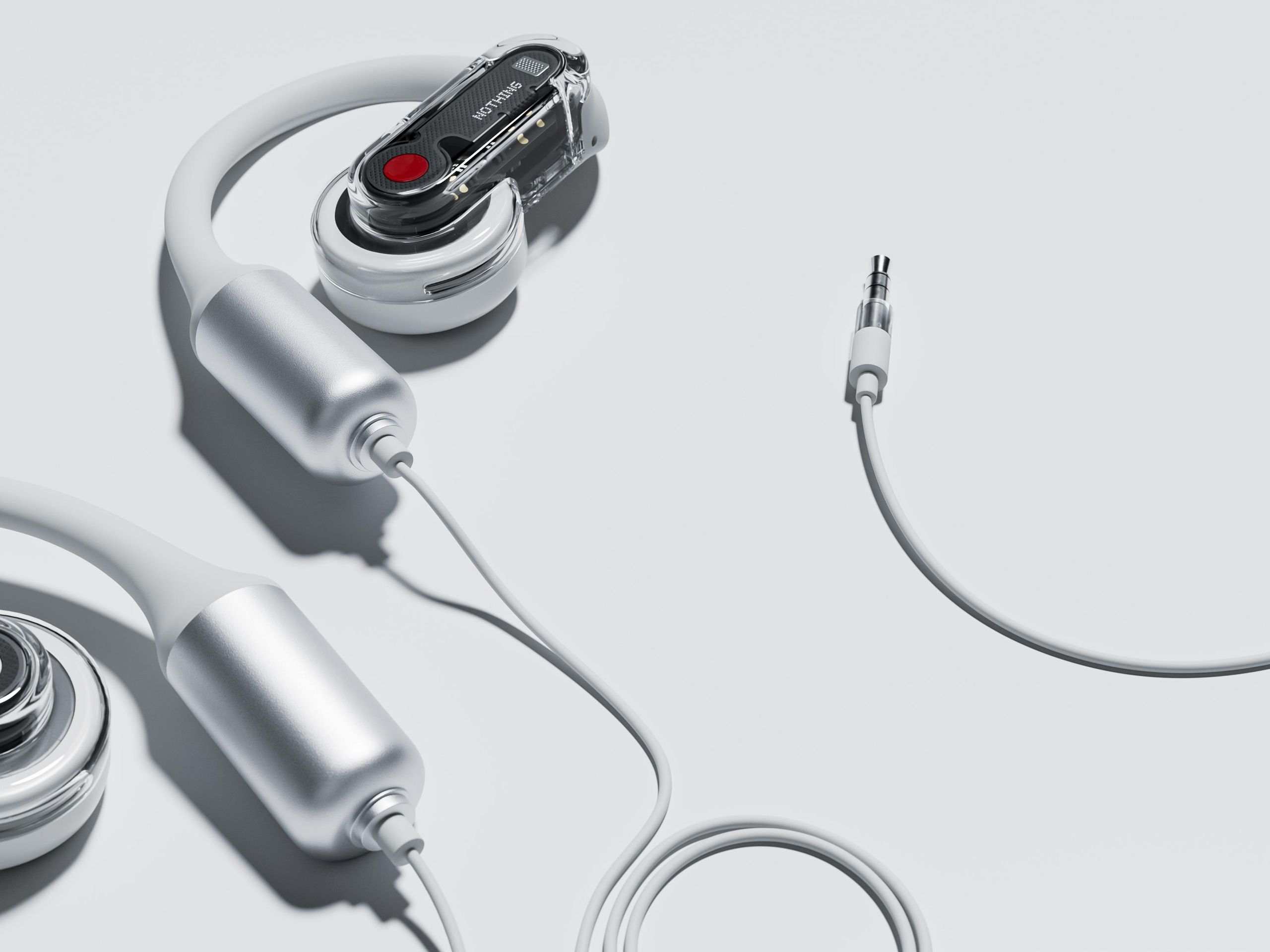 Get ready to tangle! Nothing's new Ear 3.5mm earphones bring
