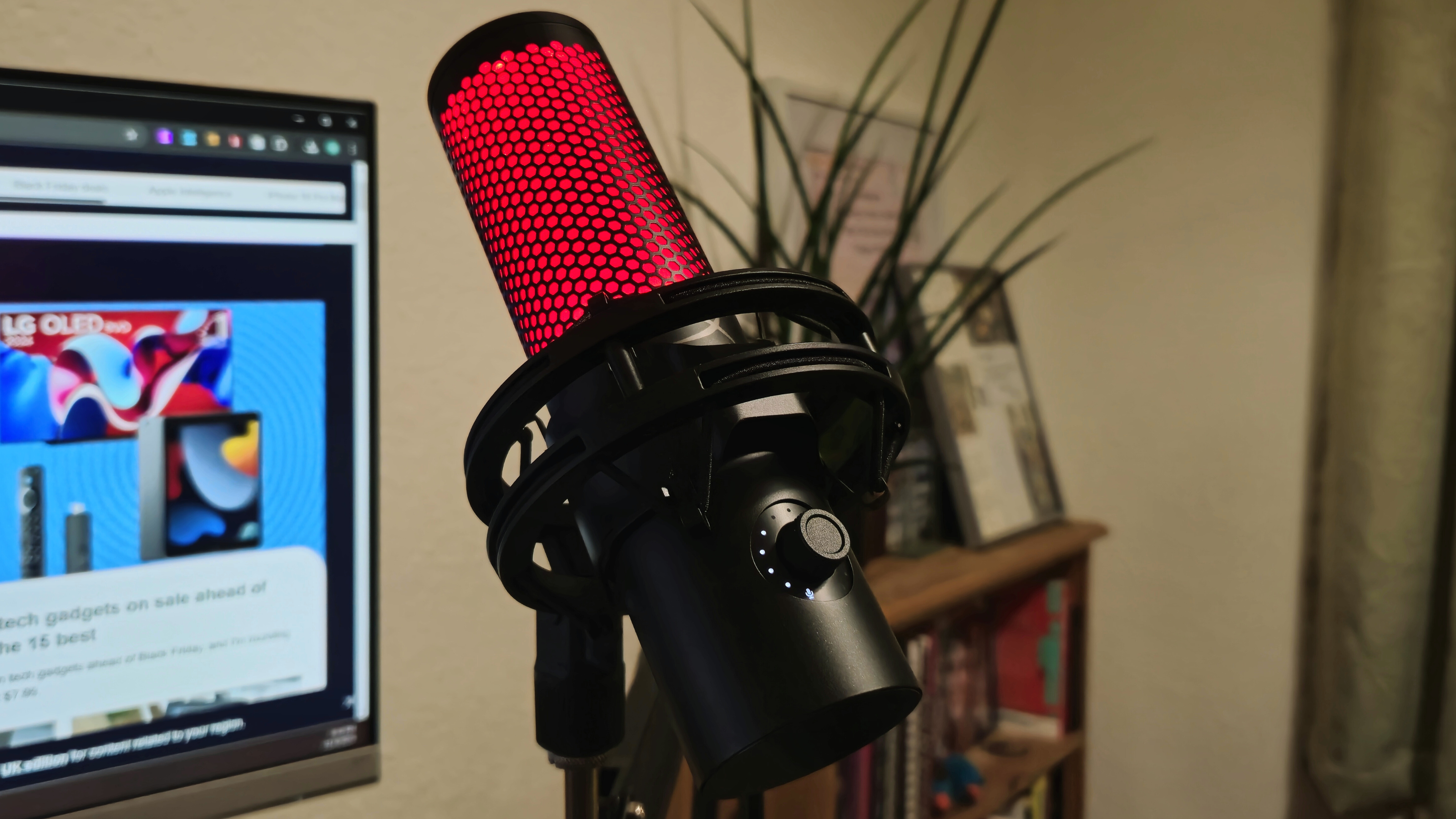 【新品未開封品】HyperX Quadcast 2 HyperX QuadCast 2 Wired Multi Pattern USB Electret Condenser