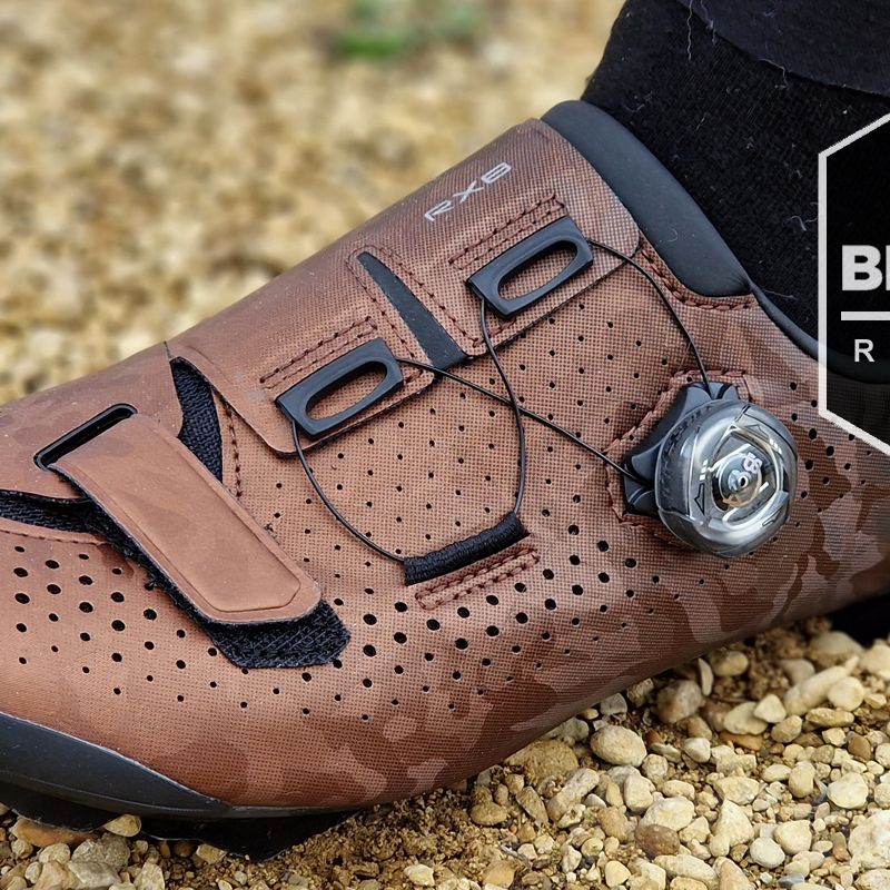 Shimano RX8 gravel shoe review: a lightweight, racy off-road