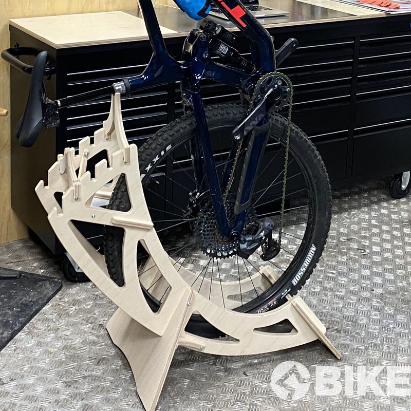 stand for bicycle to make it stationary - Steel Keep your bike secure Bicycle Stand Turn A Bike