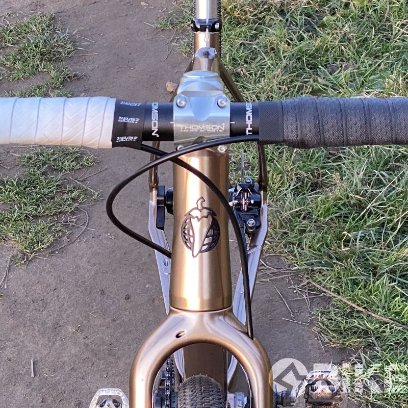 パーツ THOMSON ALLOY DROP BAR GRAVEL 440mm All Road Drop Bars | 31.8mm Aluminum Bike Handlebars