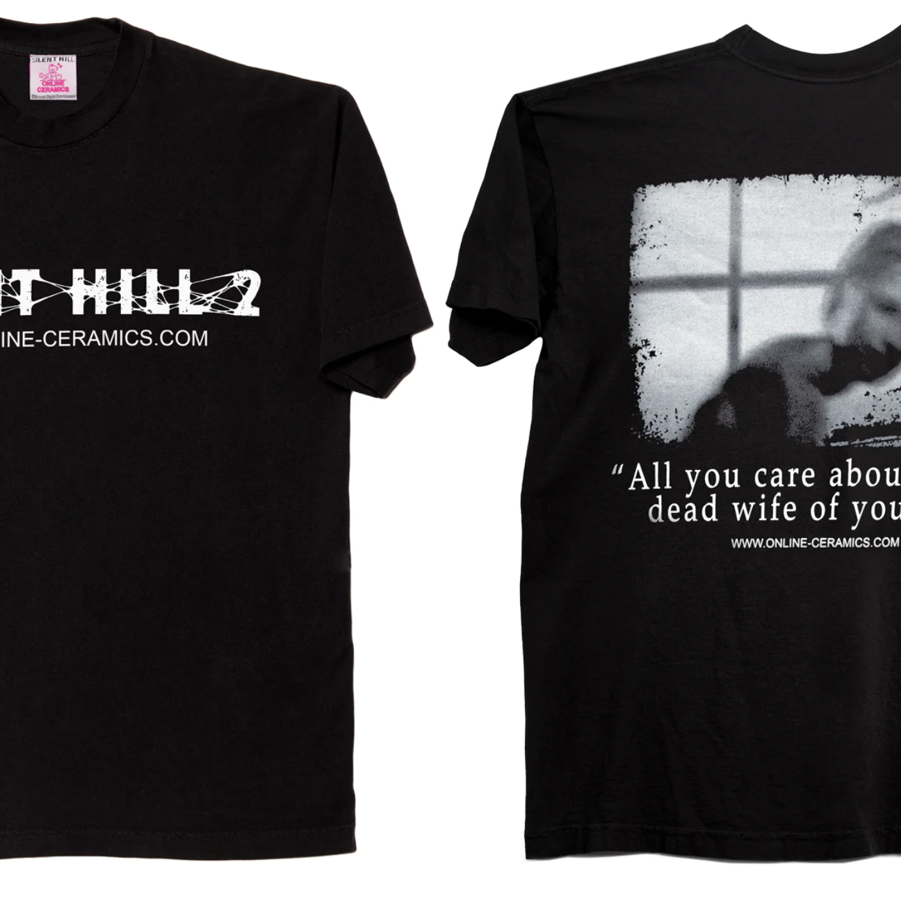 It's like a shirt someone made with their inkjet printer in