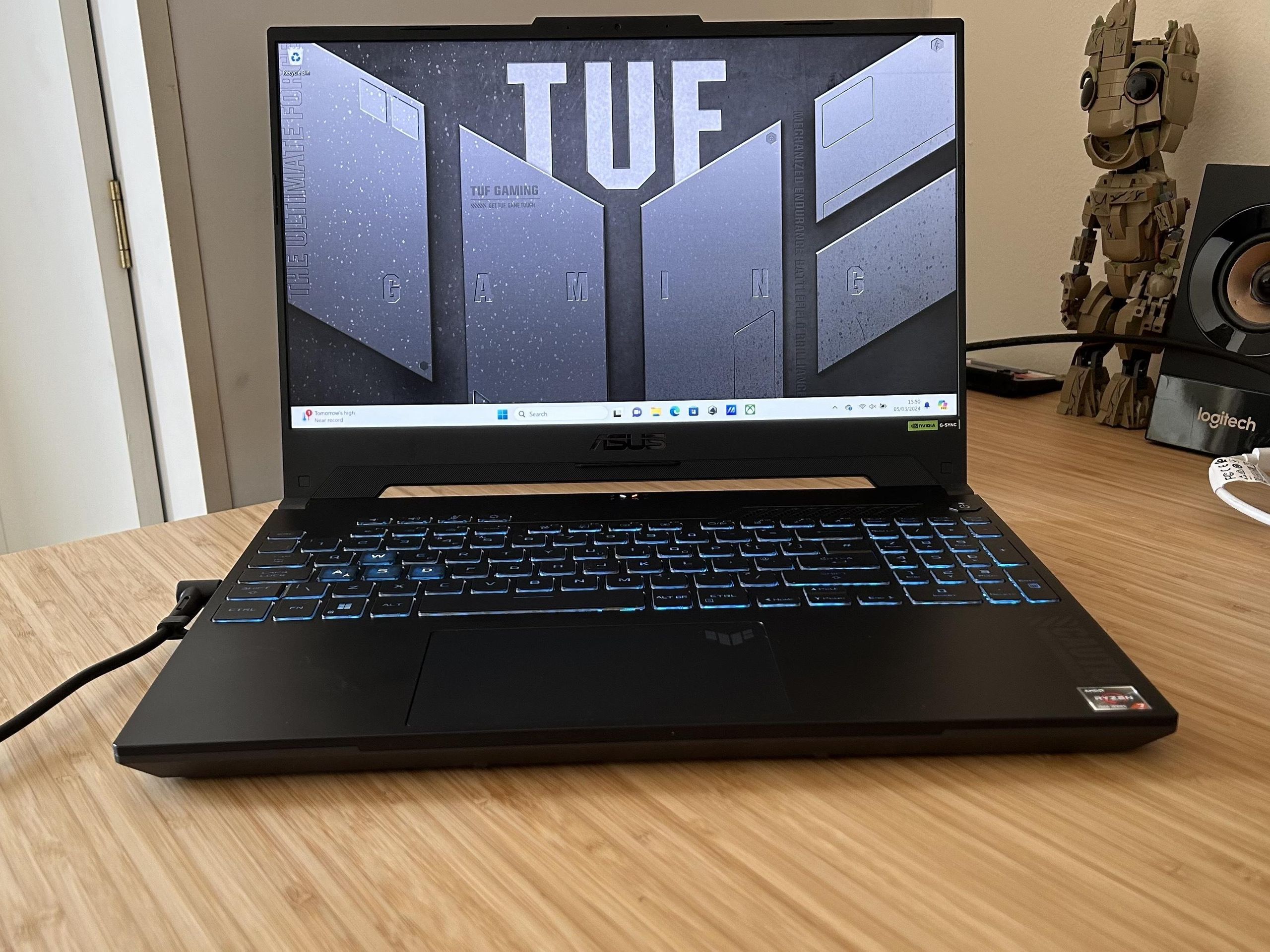 Smatree Harde laptophoes - Compatibel met 15,6 inch ASUS TUF Gaming