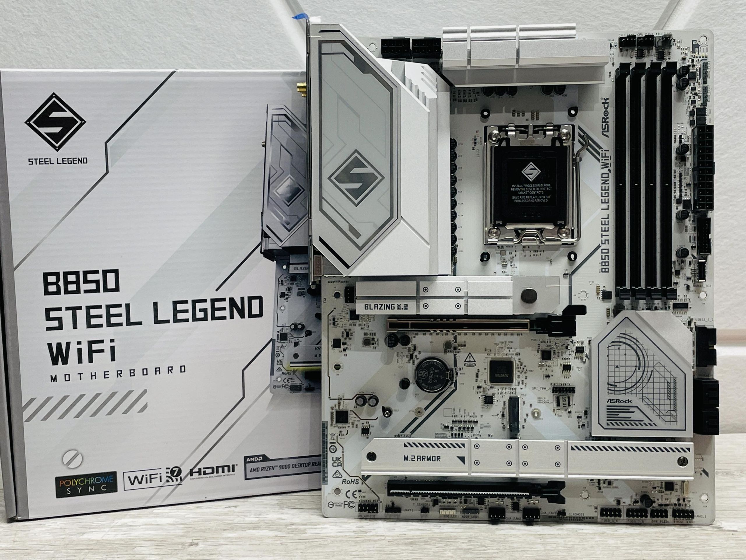 CPU Ryzen9 7950X3D & B850 Steel Legend WiFi Benchmarks and Final Analysis - ASRock B850 Steel Legend WiFi