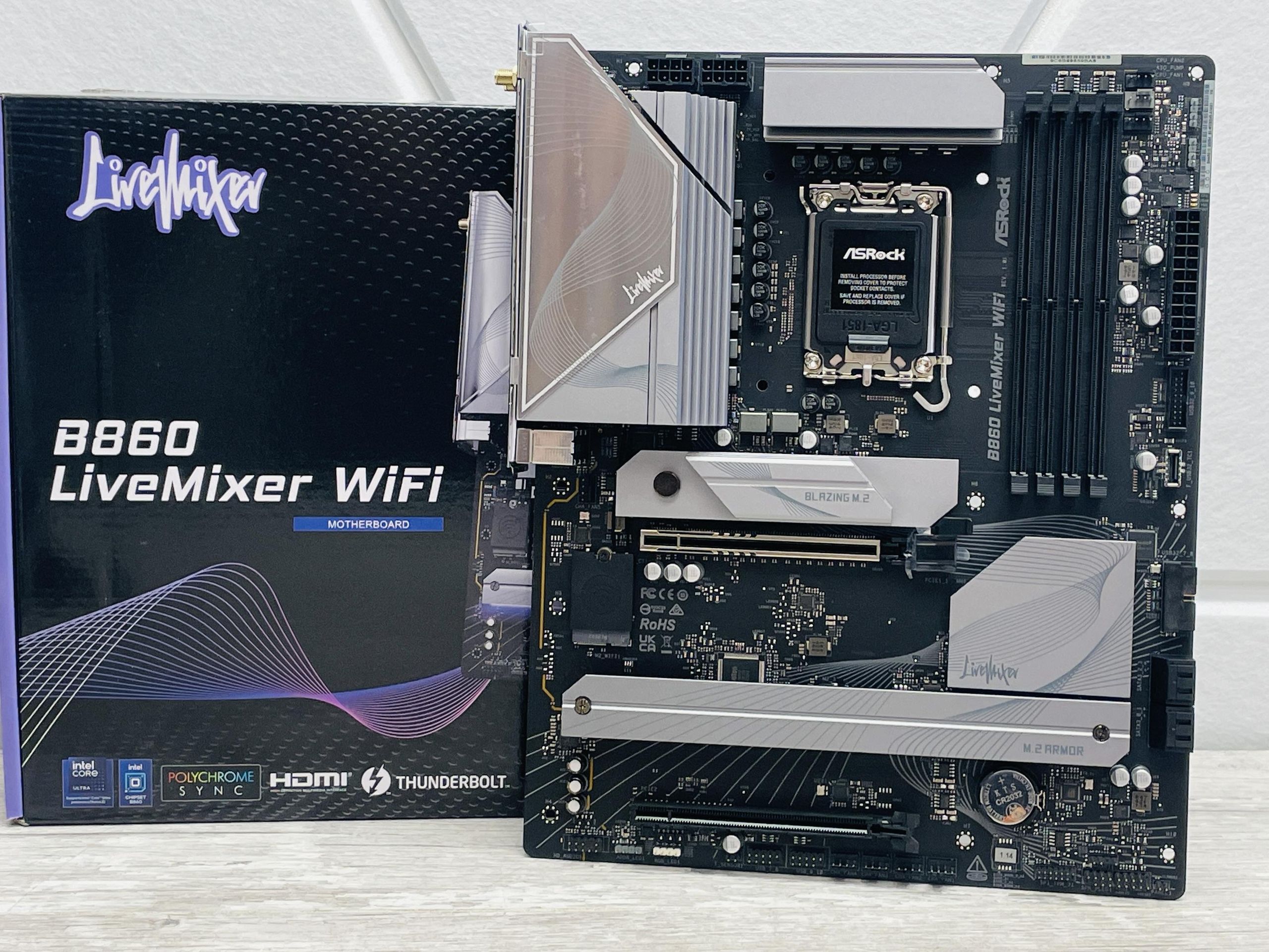 ASRock B860 LiveMixer Wi-Fi review | PC Gamer