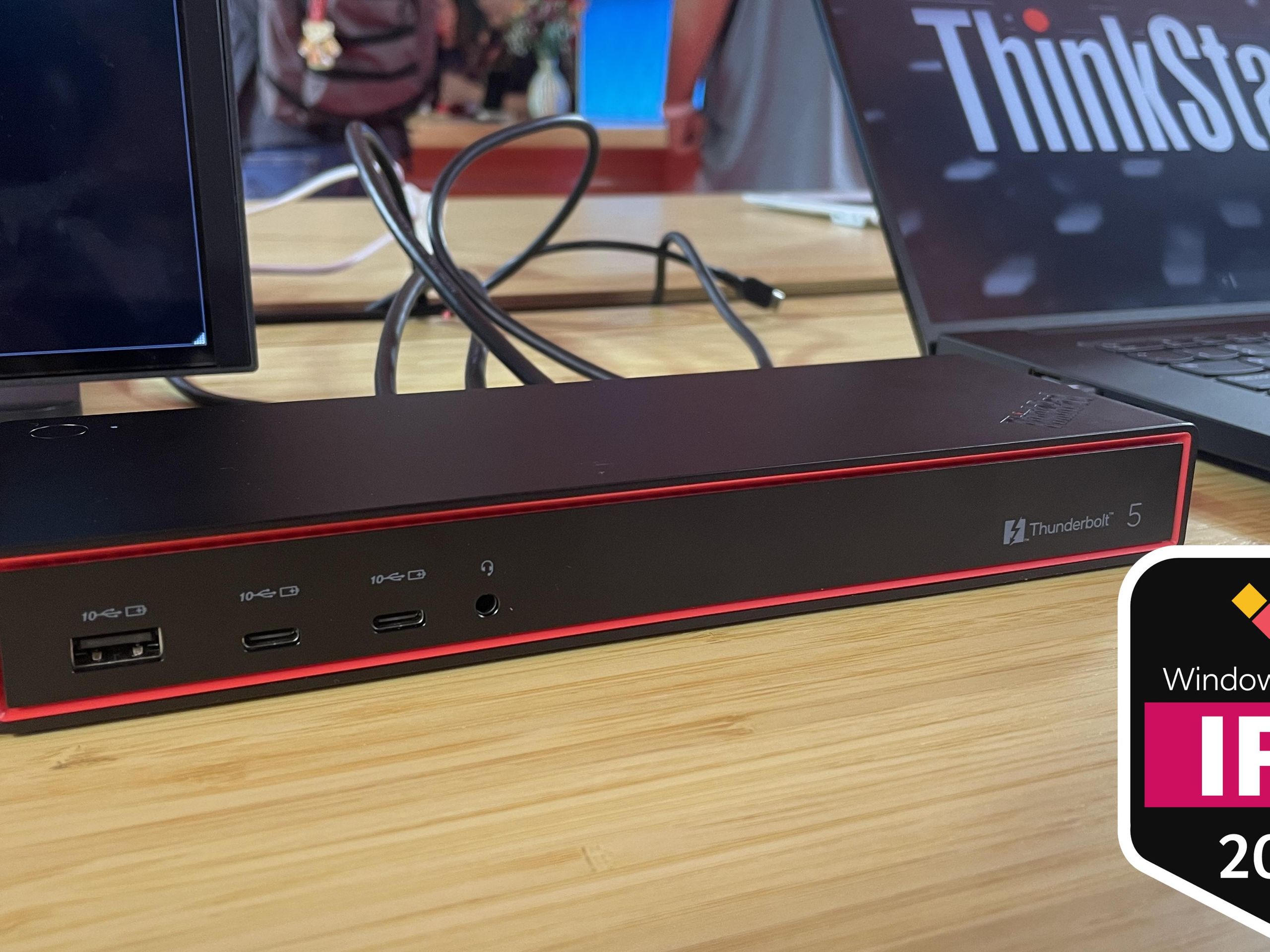 Lenovo's new Thunderbolt 5 dock supports triple 8K displays